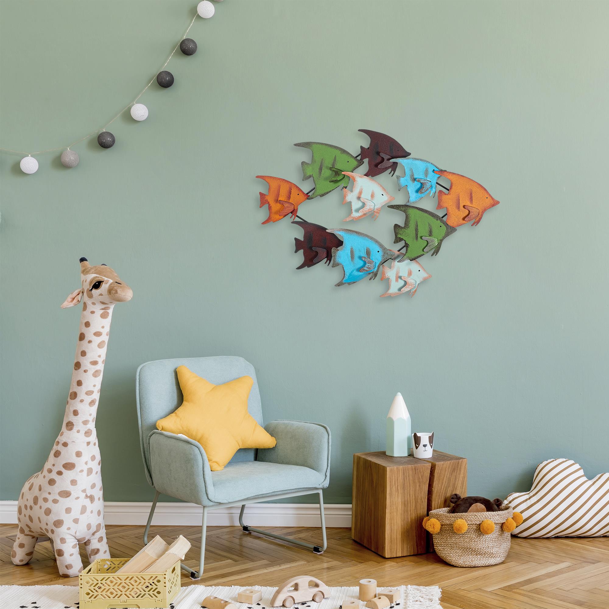 BYS-045 Dekoratif Metal Duvar Tablosu | ByLamp