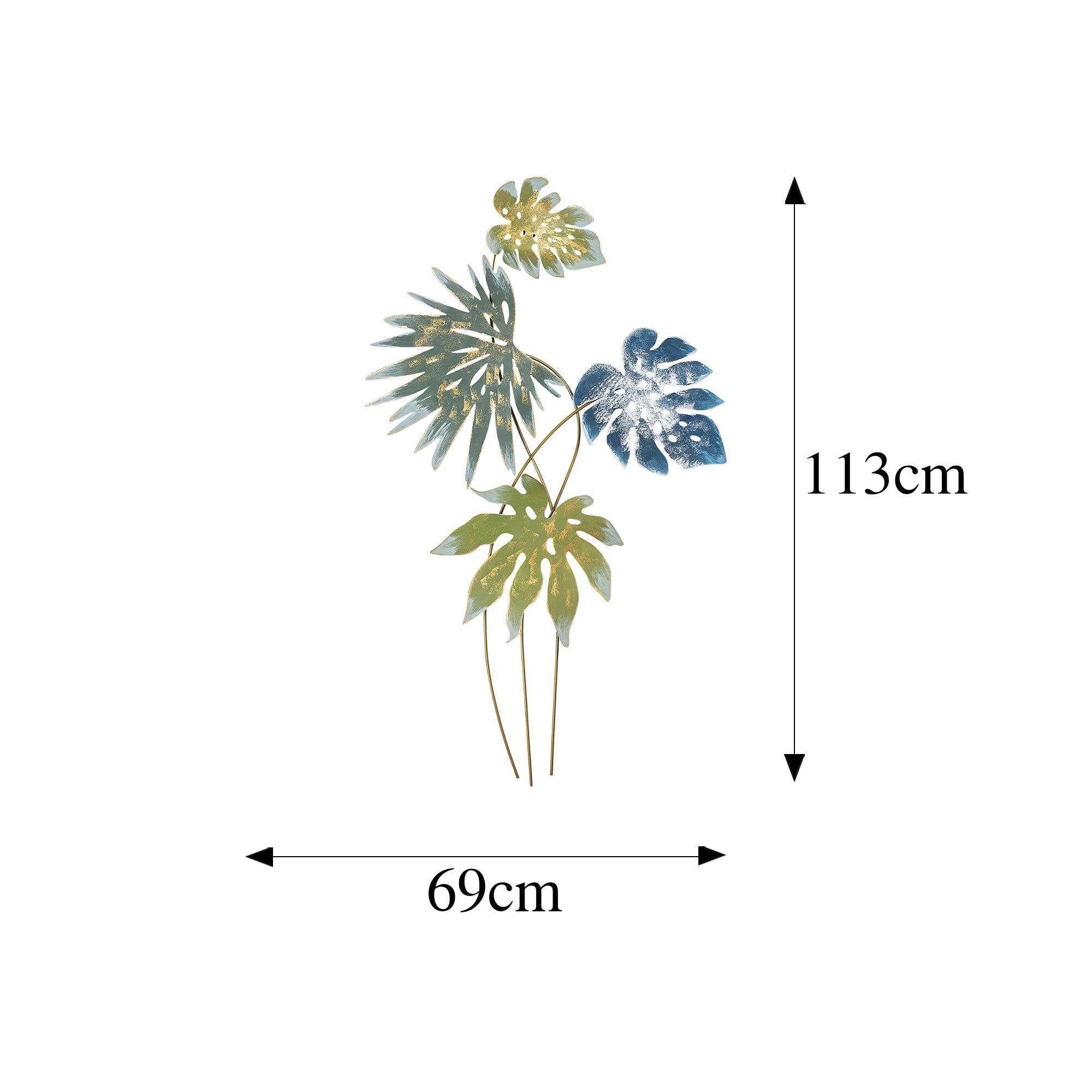 BYS-053 Dekoratif Metal Duvar Tablosu | ByLamp