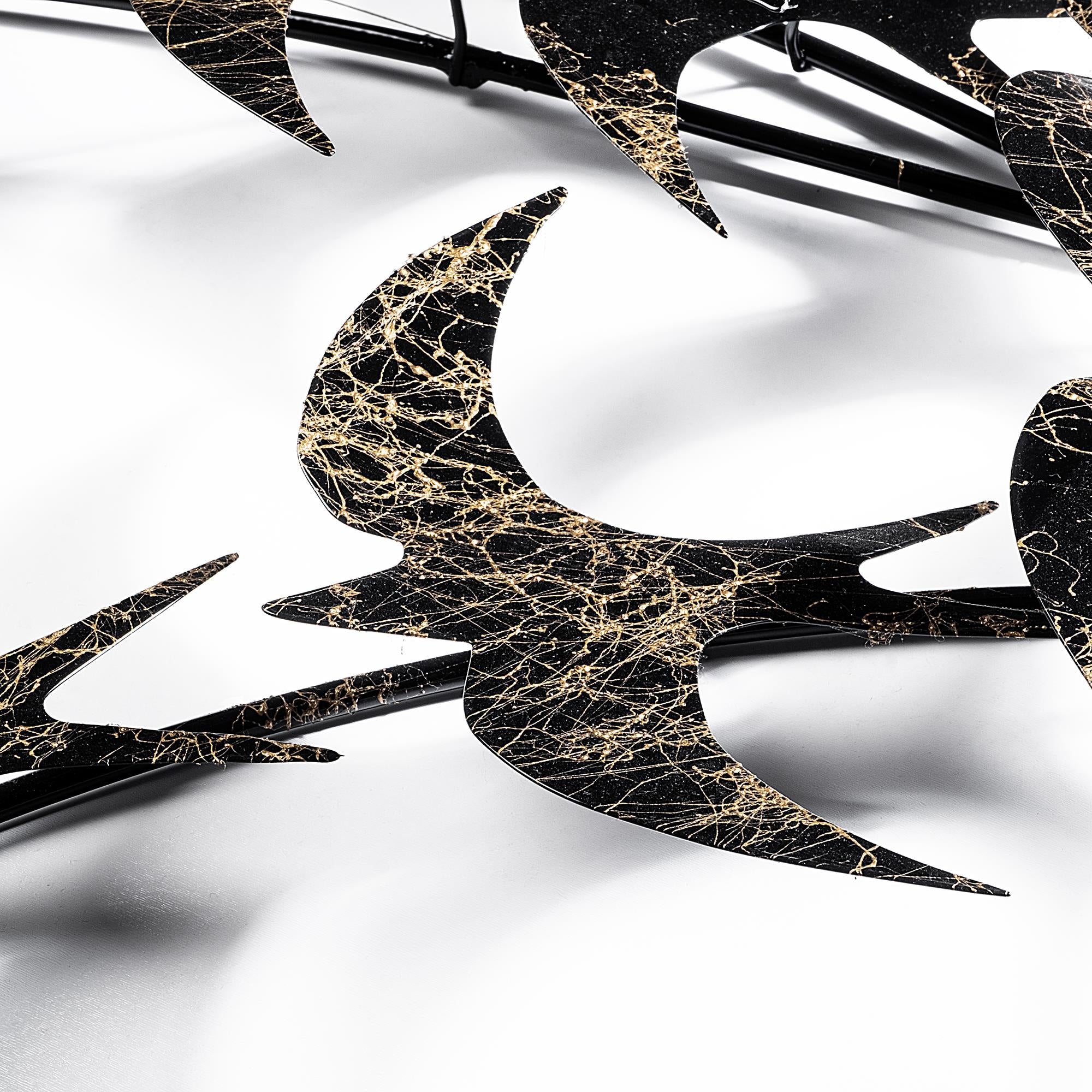 BYS-057-B Dekoratif Metal Duvar Tablosu | ByLamp