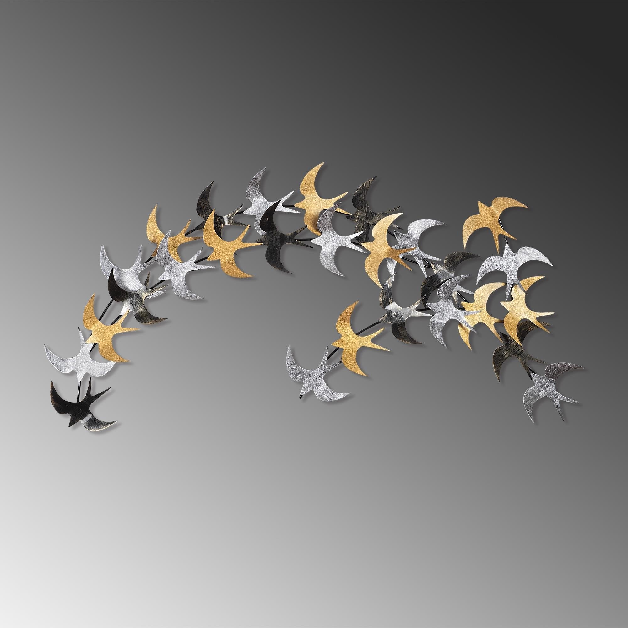 BYS-057 Dekoratif Metal Duvar Tablosu | ByLamp