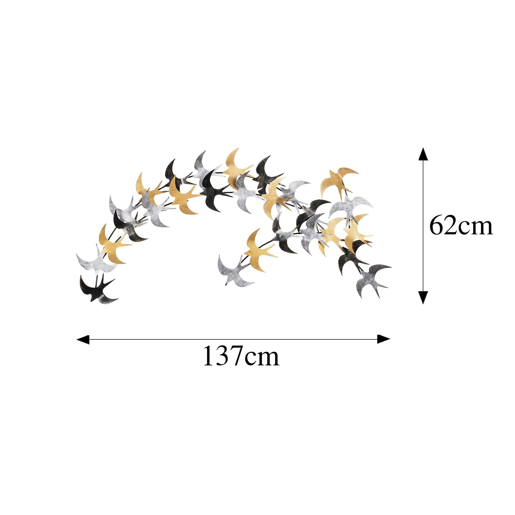 BYS-057 Dekoratif Metal Duvar Tablosu | ByLamp