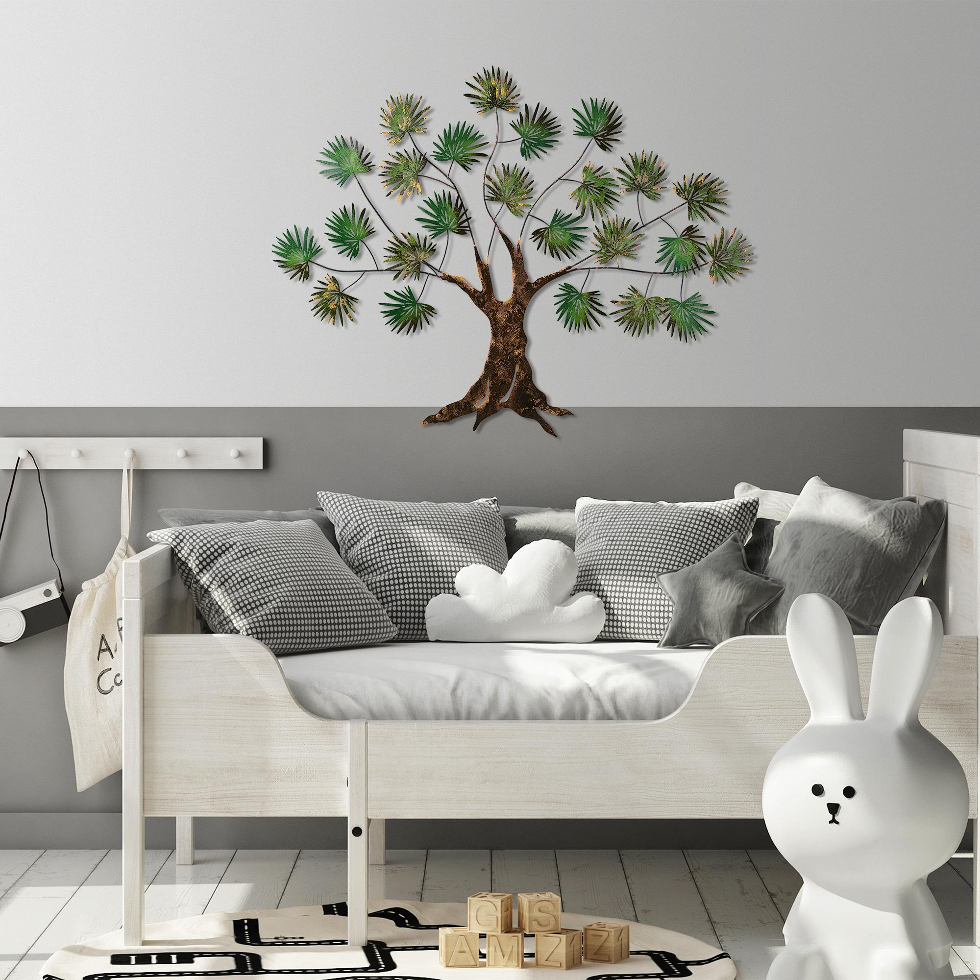 BYS-058-A Dekoratif Metal Duvar Tablosu | ByLamp