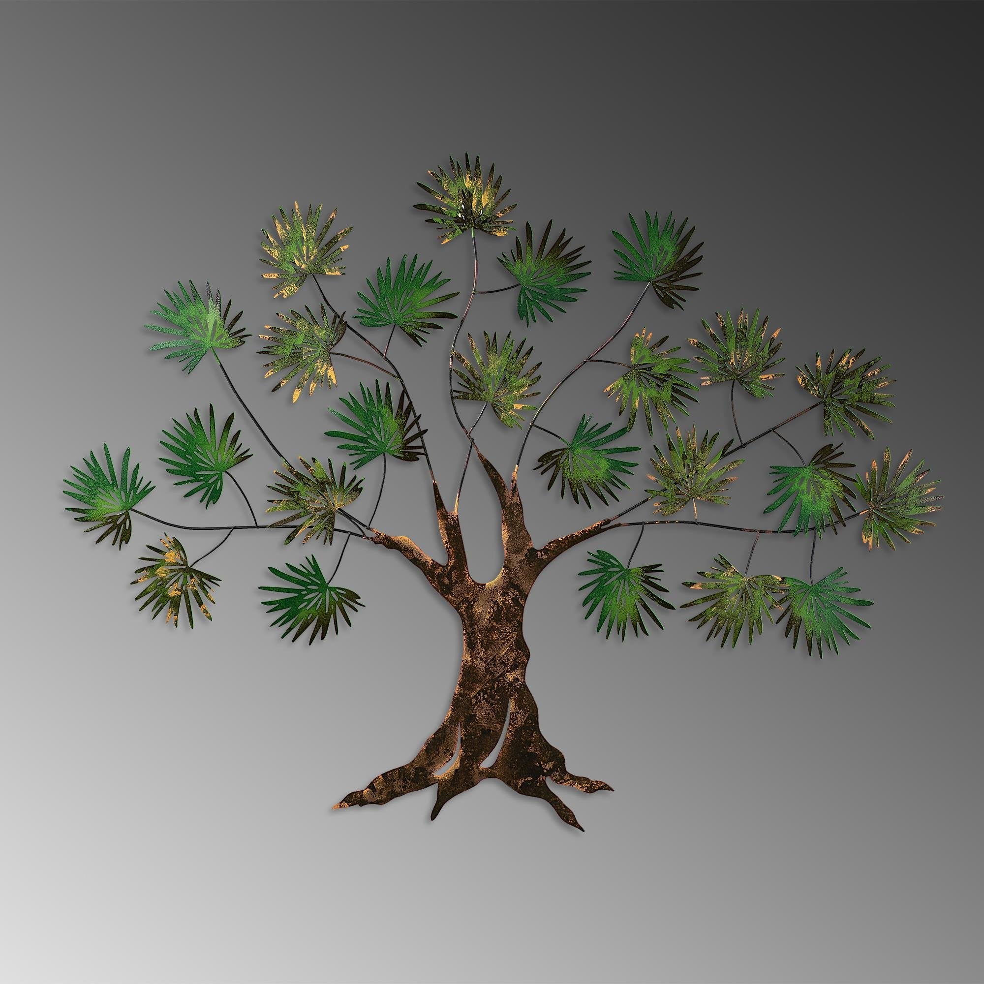 BYS-058-A Dekoratif Metal Duvar Tablosu | ByLamp