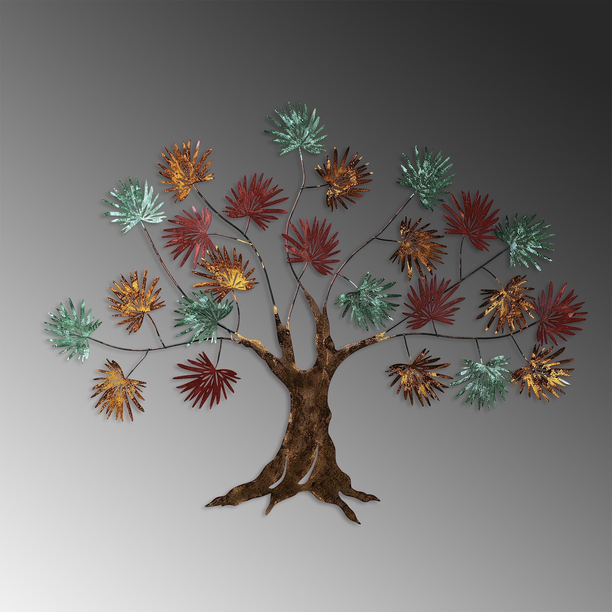 BYS-058-B Dekoratif Metal Duvar Tablosu | ByLamp