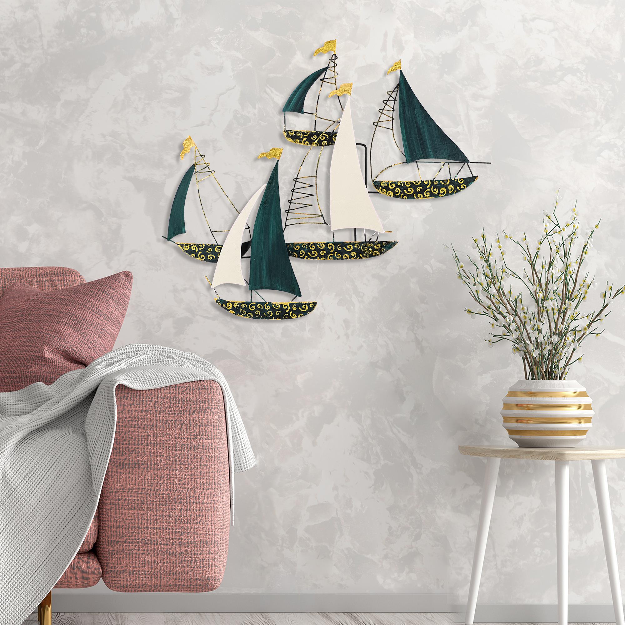 BYS-063-A Dekoratif Metal Duvar Tablosu | ByLamp