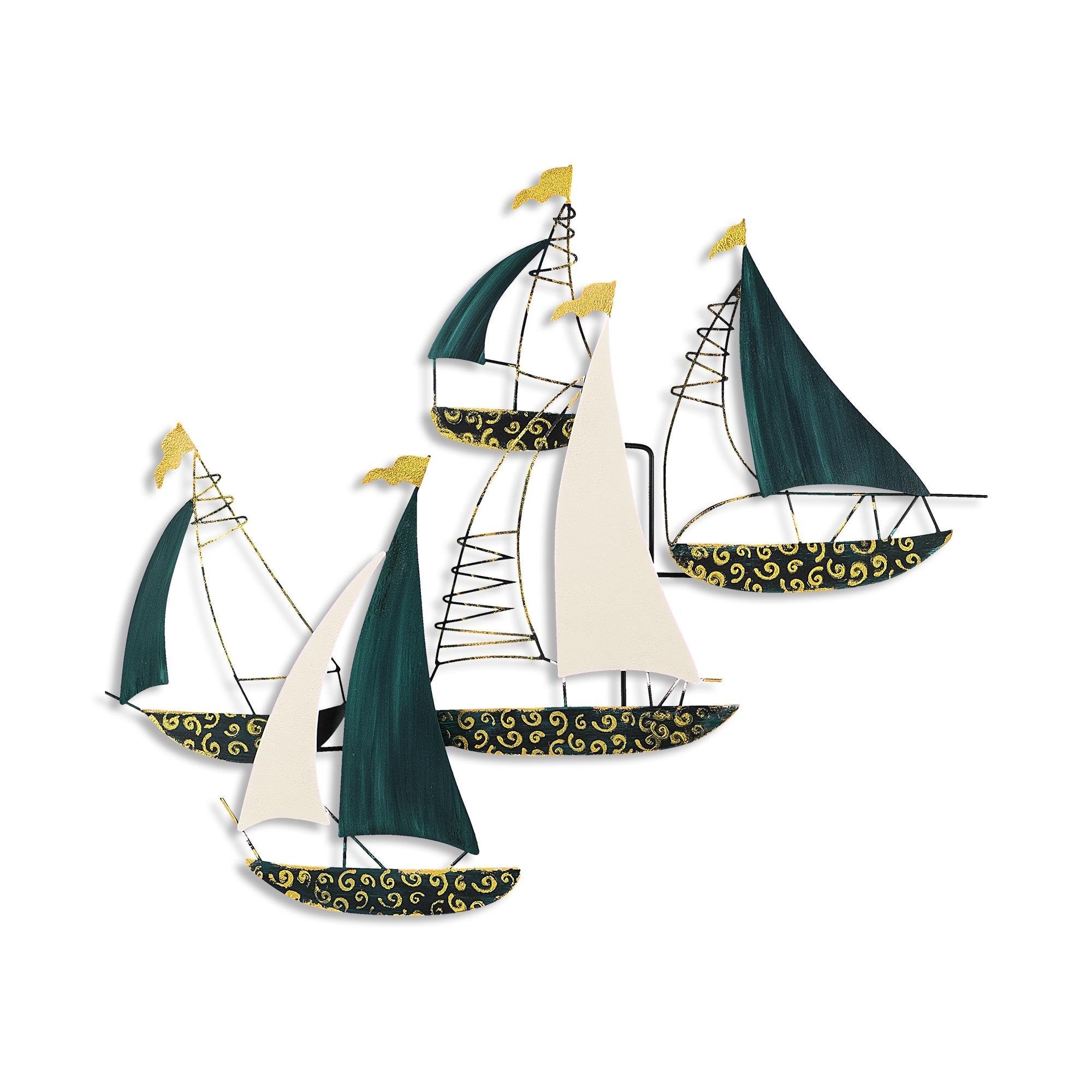 BYS-063-A Dekoratif Metal Duvar Tablosu | ByLamp