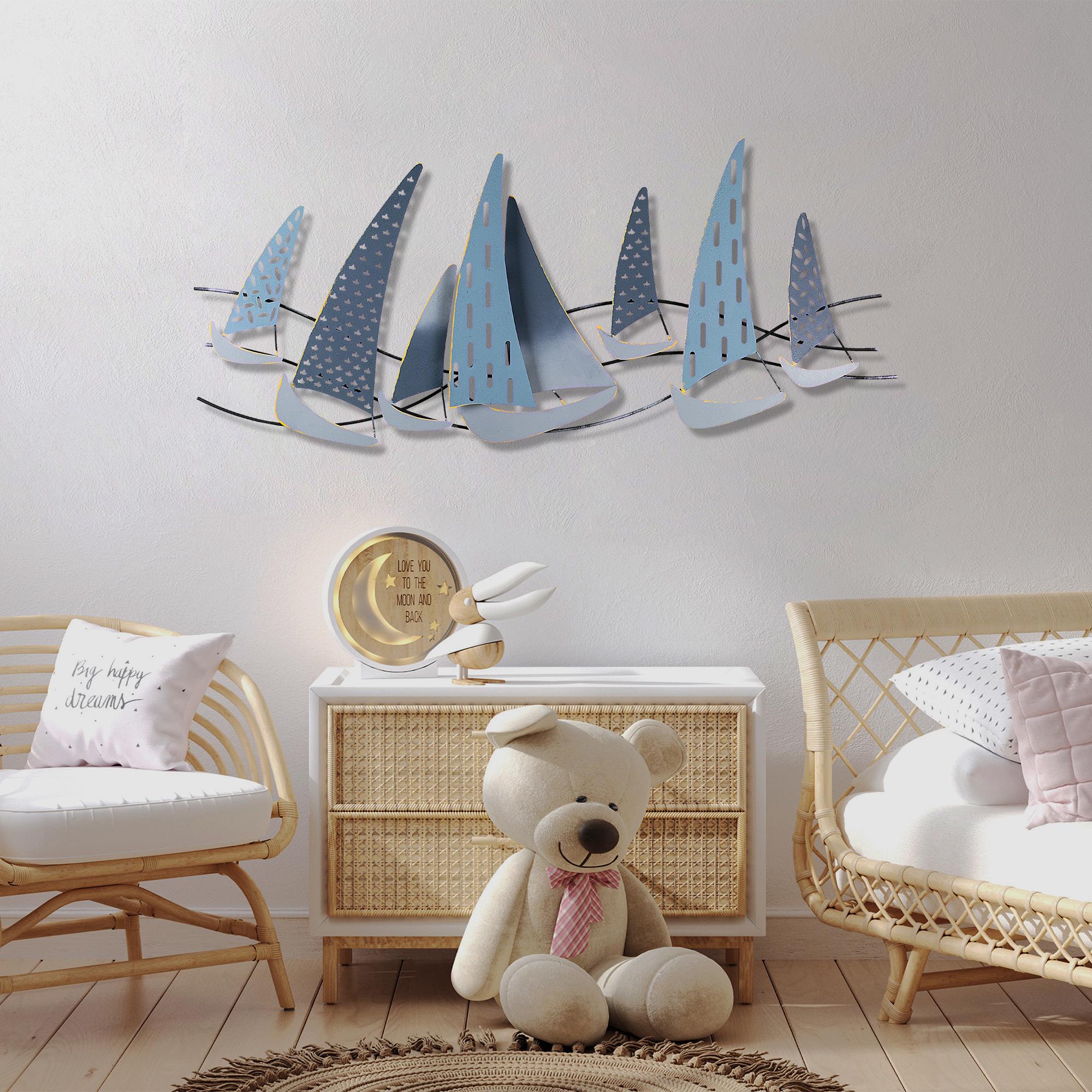 BYS-066-B Dekoratif Metal Duvar Tablosu | ByLamp