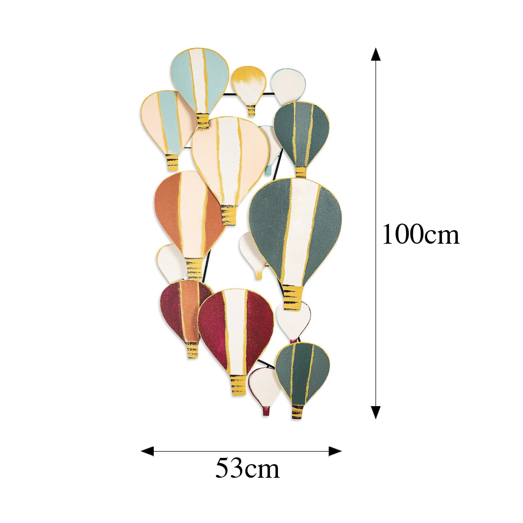 BYS-070 Dekoratif Metal Duvar Tablosu | ByLamp