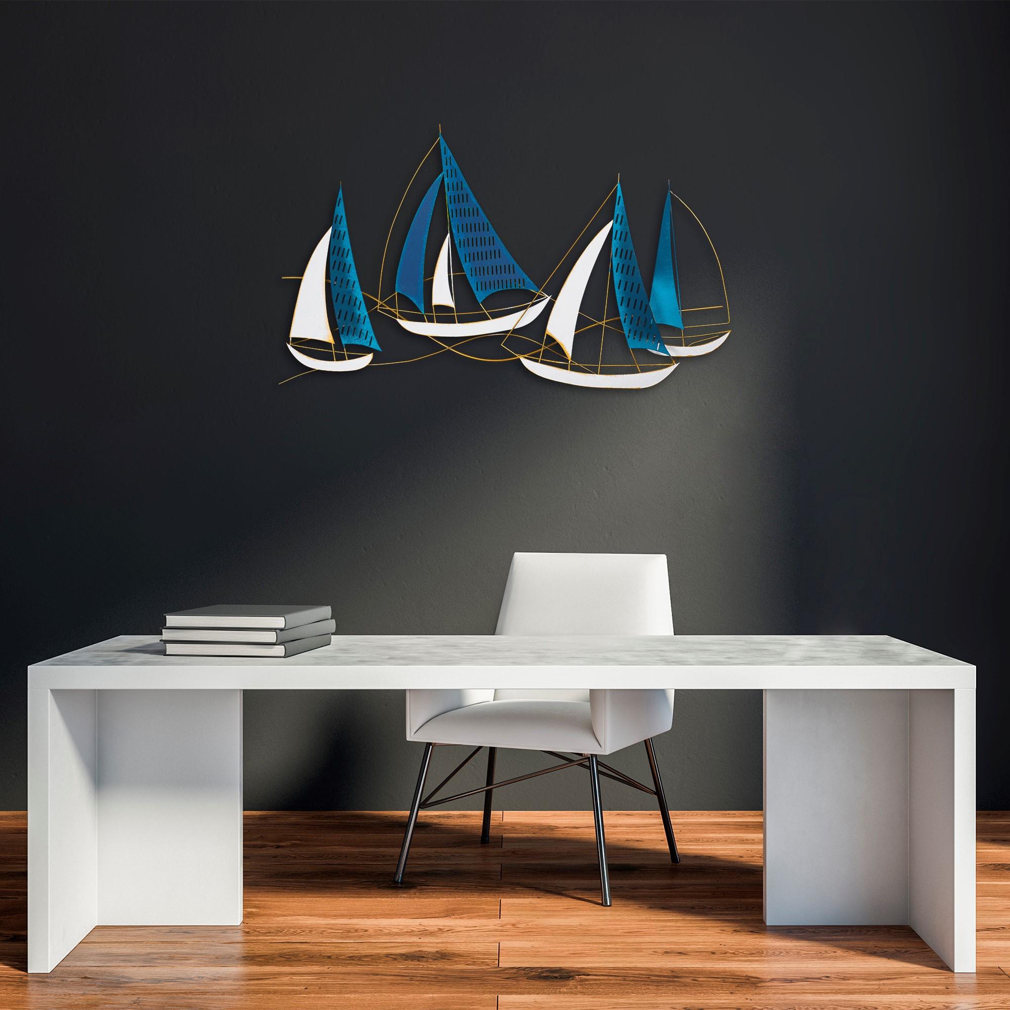 BYS-071 Dekoratif Metal Duvar Tablosu | ByLamp