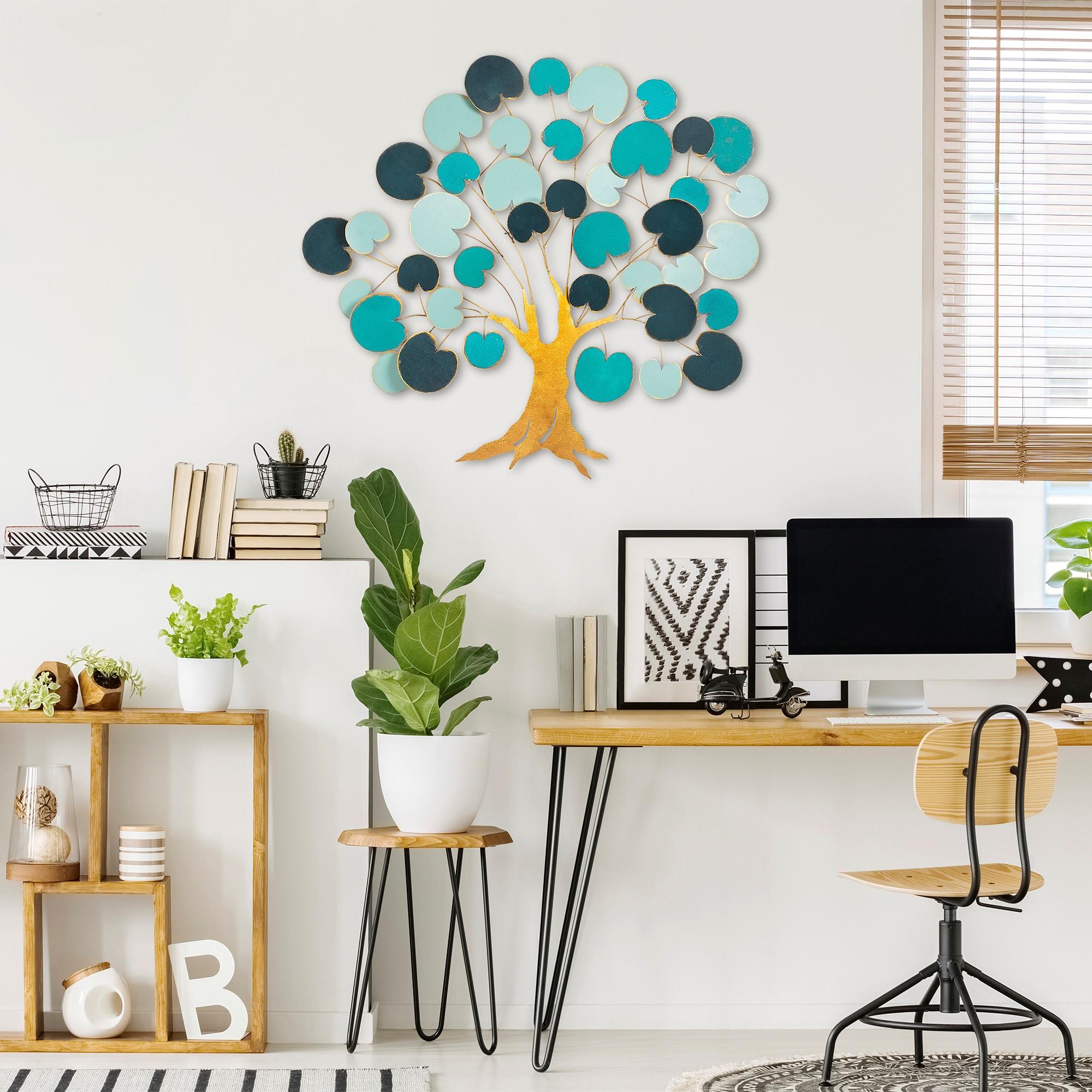 BYS-072 Dekoratif Metal Duvar Tablosu | ByLamp