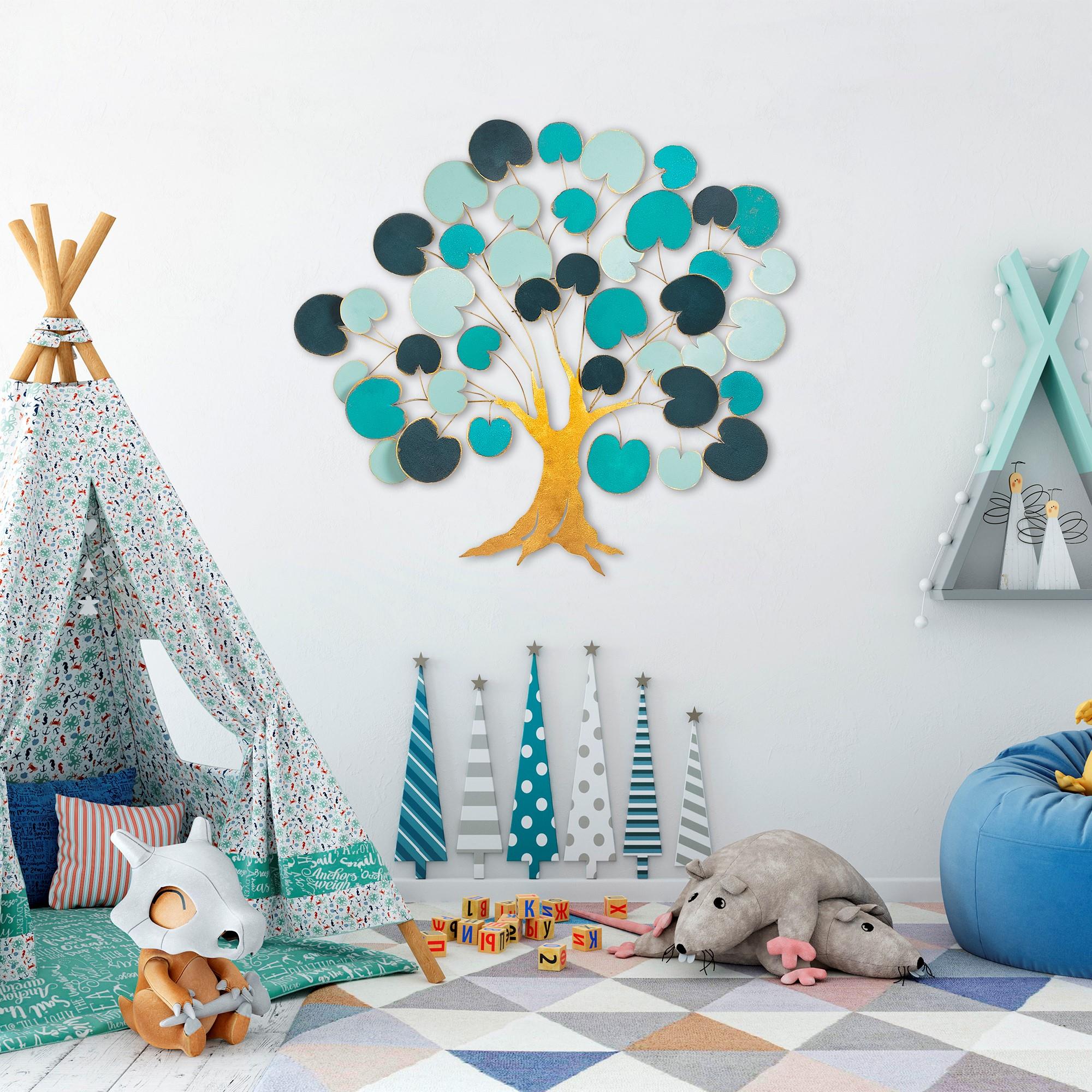 BYS-072 Dekoratif Metal Duvar Tablosu | ByLamp