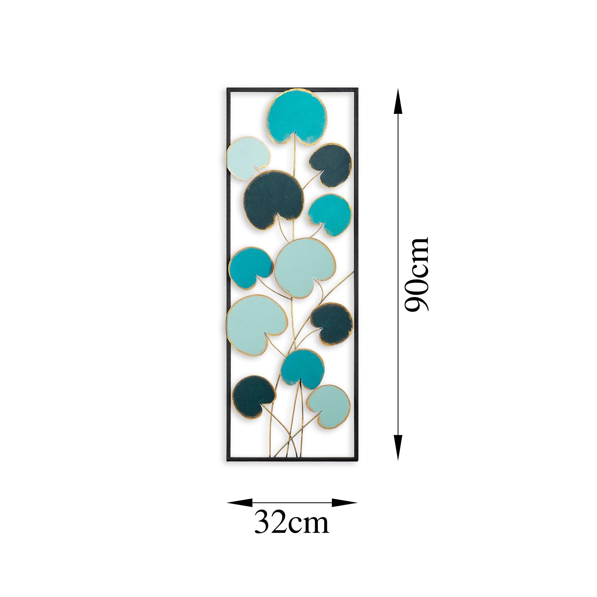 BYS-074 Dekoratif Metal Duvar Tablosu | ByLamp