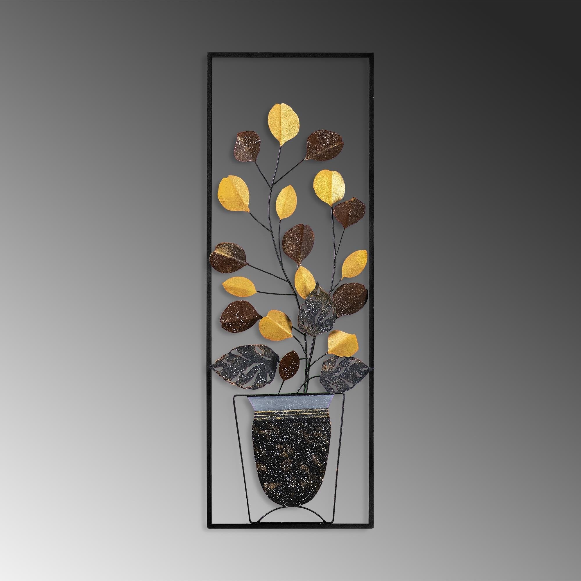 BYS-077-A Dekoratif Metal Duvar Tablosu | ByLamp