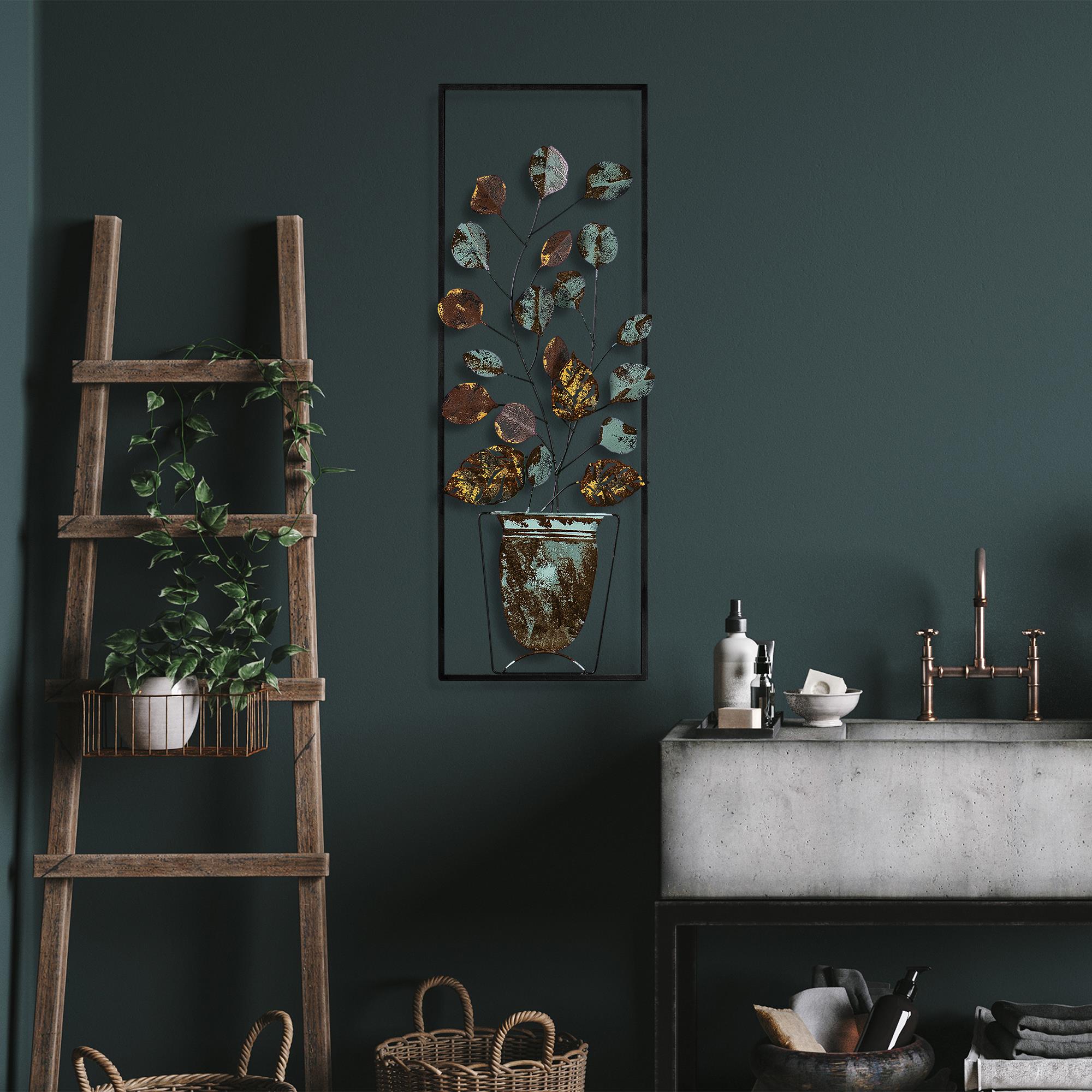 BYS-077-B Dekoratif Metal Duvar Tablosu | ByLamp