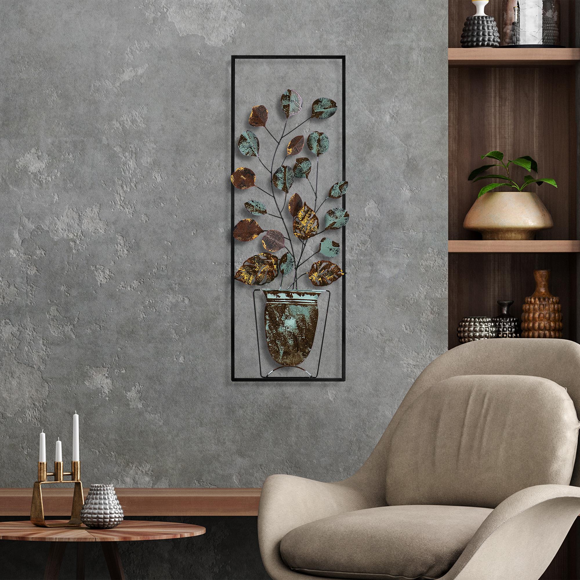 BYS-077-B Dekoratif Metal Duvar Tablosu | ByLamp