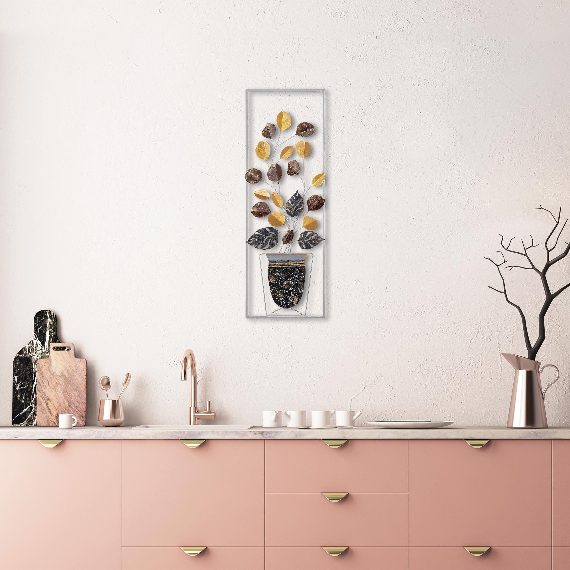 BYS-077 Dekoratif Metal Duvar Tablosu | ByLamp