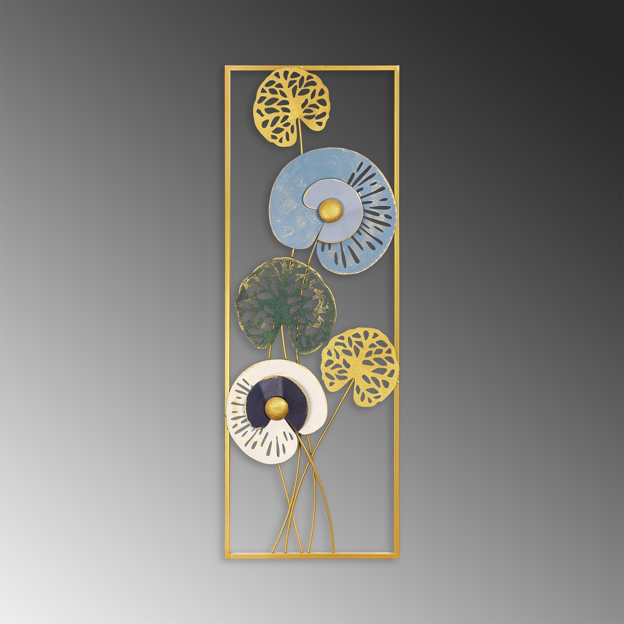 BYS-078 Dekoratif Metal Duvar Tablosu | ByLamp