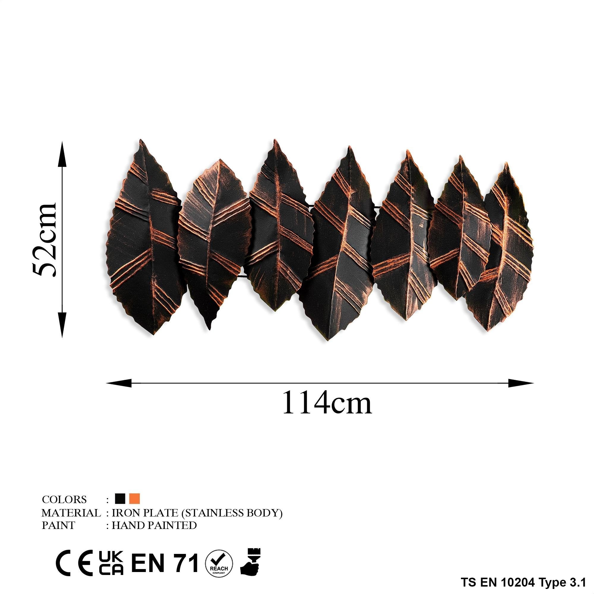 BYS-101-A Dekoratif Metal Duvar Tablosu | ByLamp