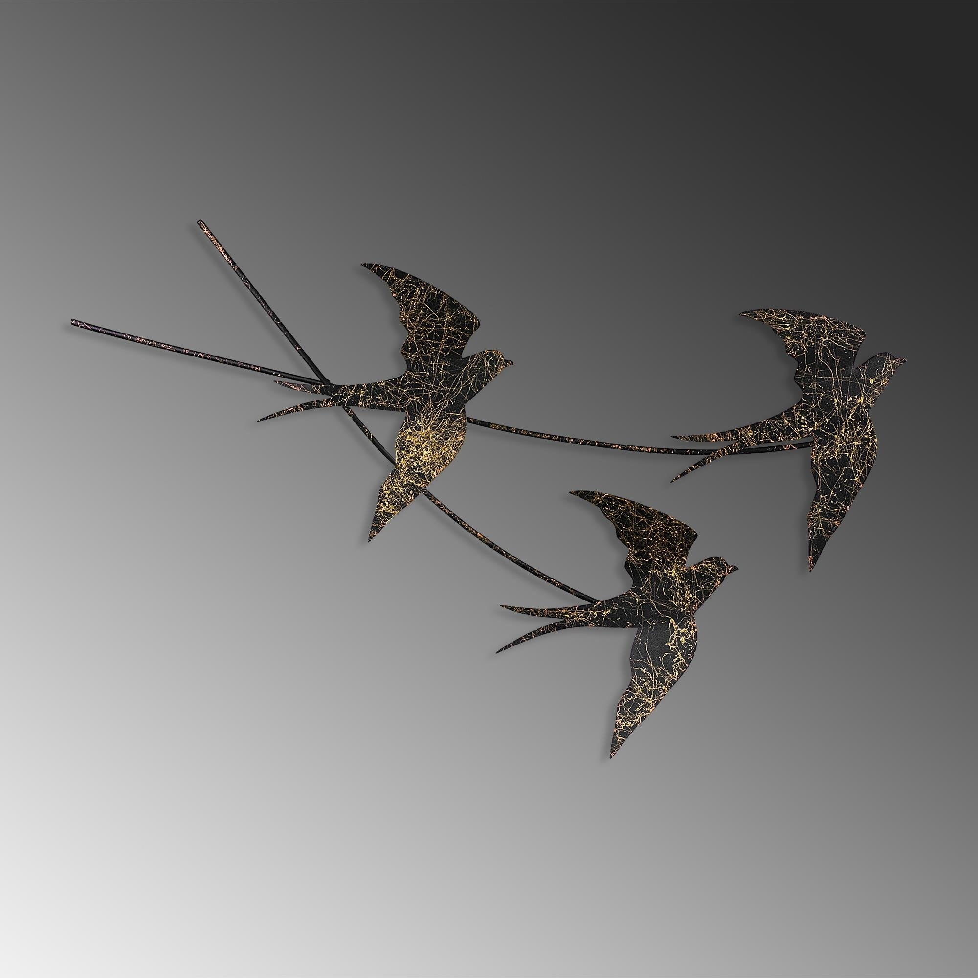 BYS-102-A Dekoratif Metal Duvar Tablosu | ByLamp