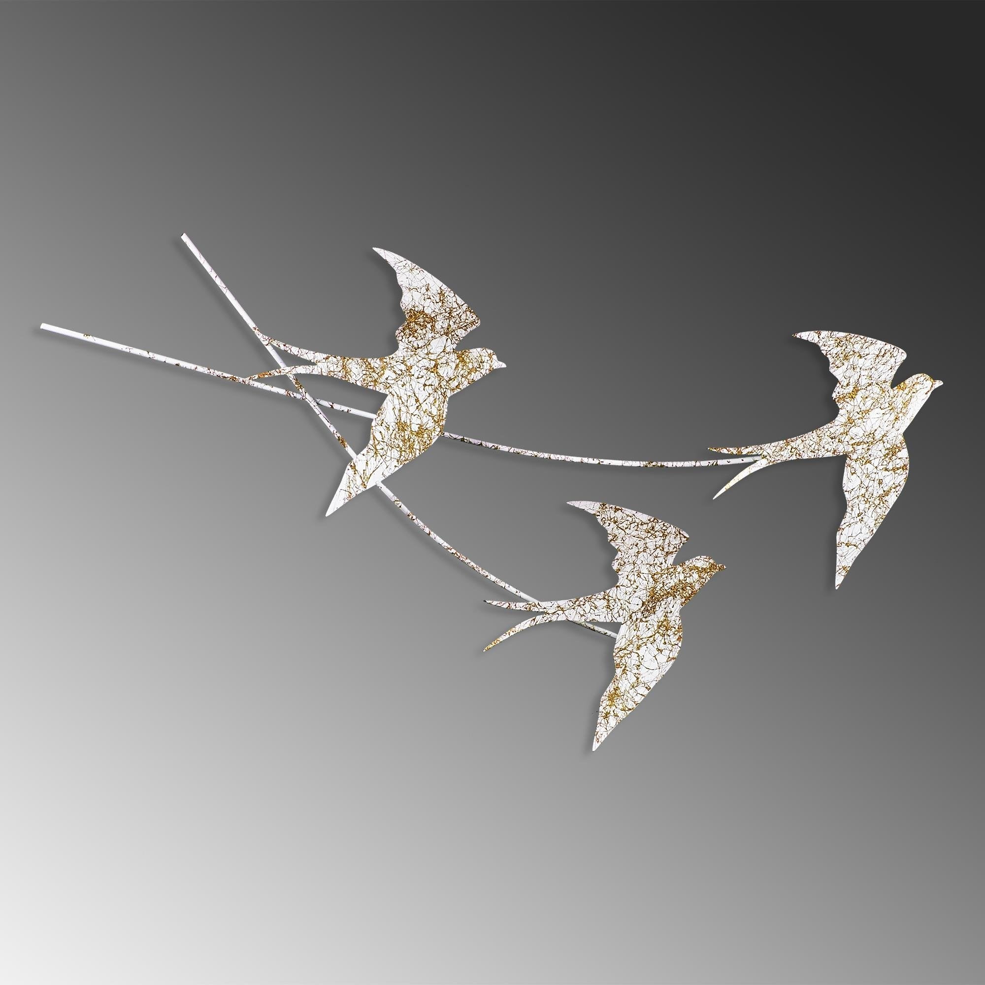 BYS-102-E Dekoratif Metal Duvar Tablosu | ByLamp