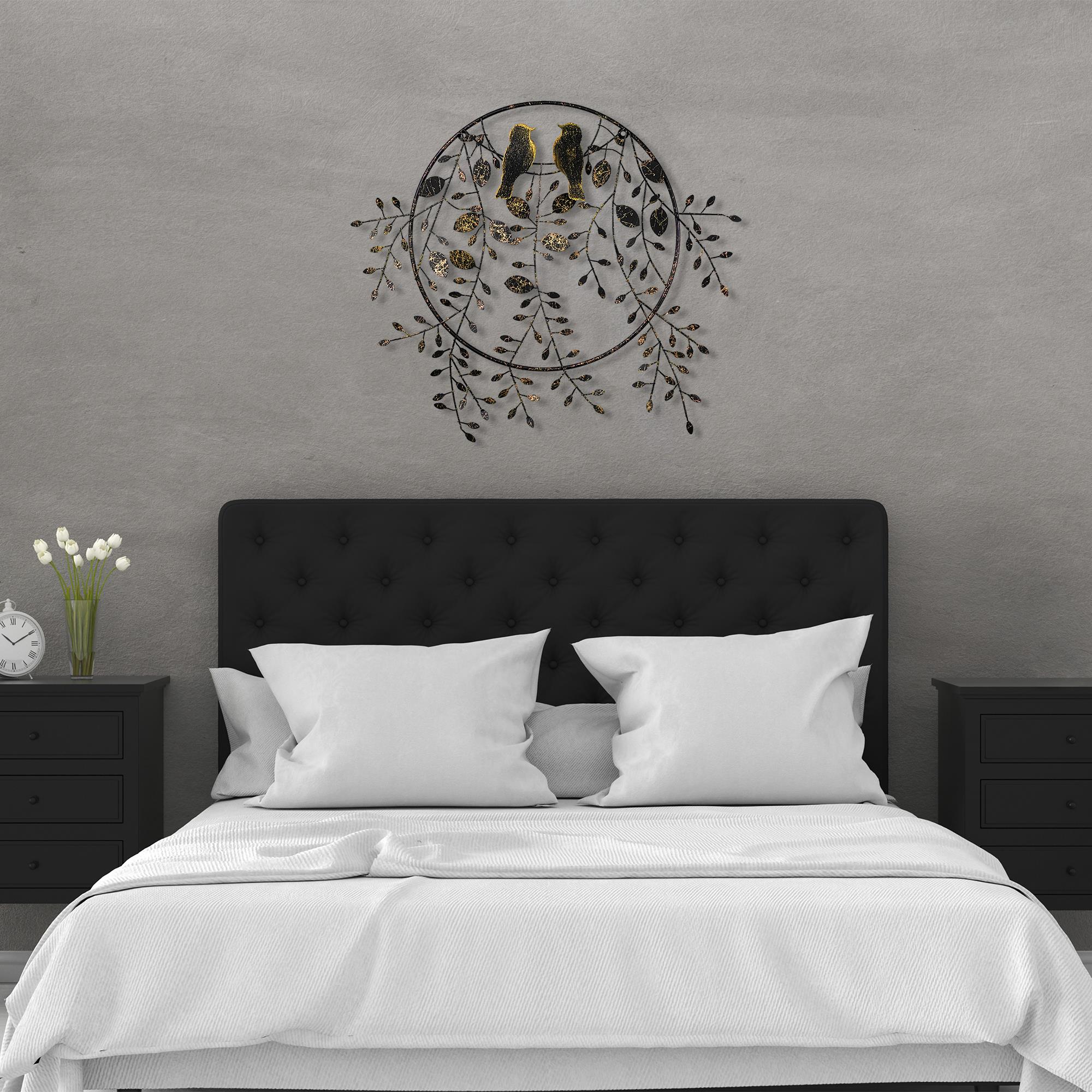 BYS-105-A Dekoratif Metal Duvar Tablosu | ByLamp