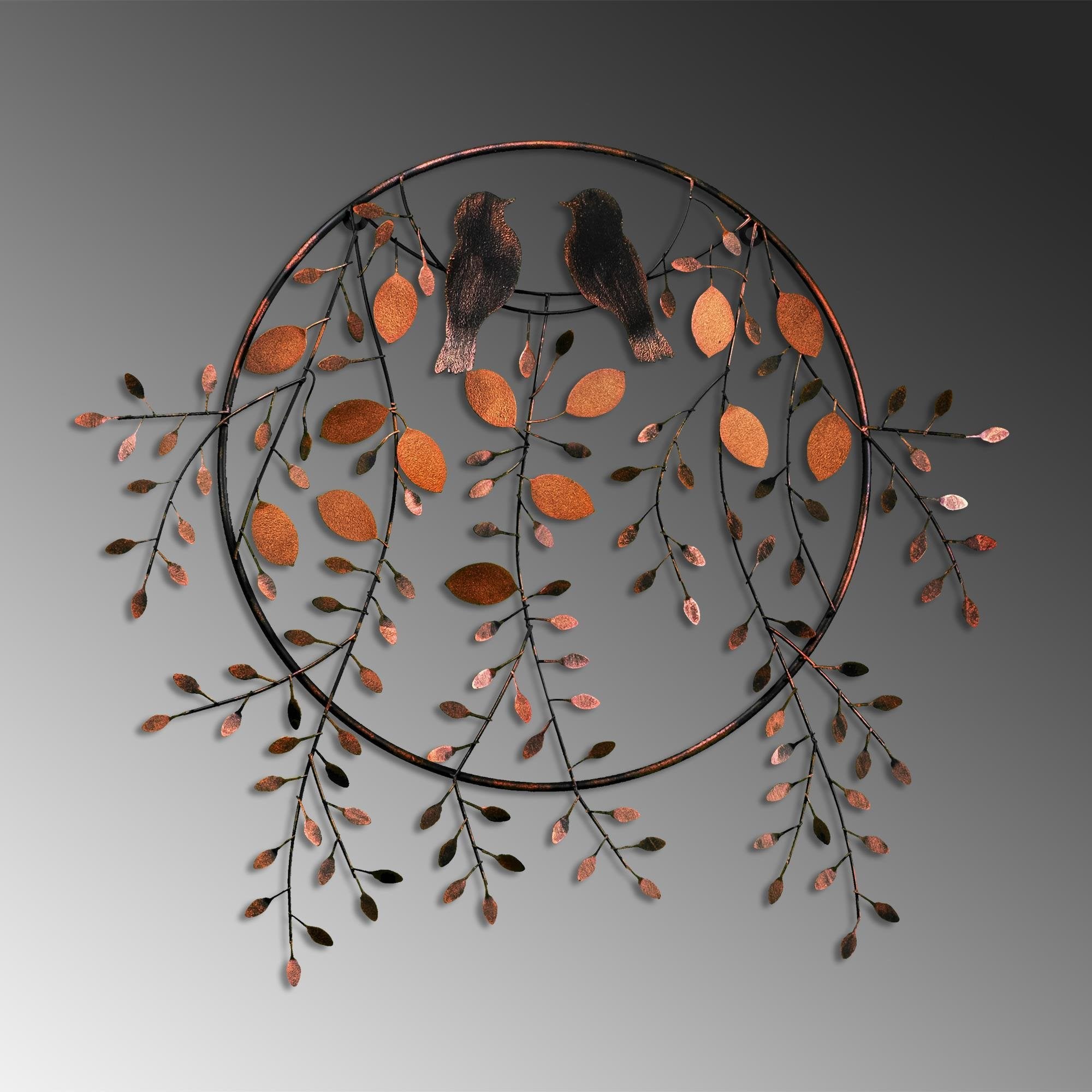 BYS-105-B Dekoratif Metal Duvar Tablosu | ByLamp