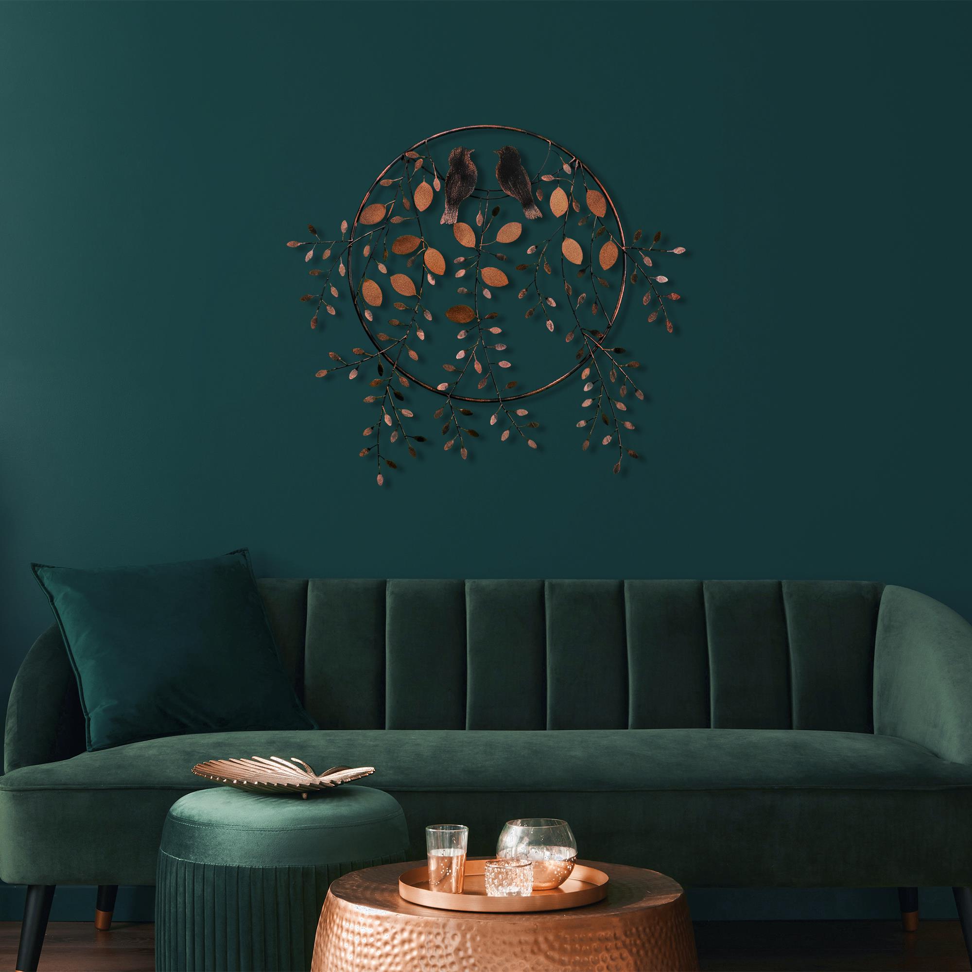 BYS-105-B Dekoratif Metal Duvar Tablosu | ByLamp