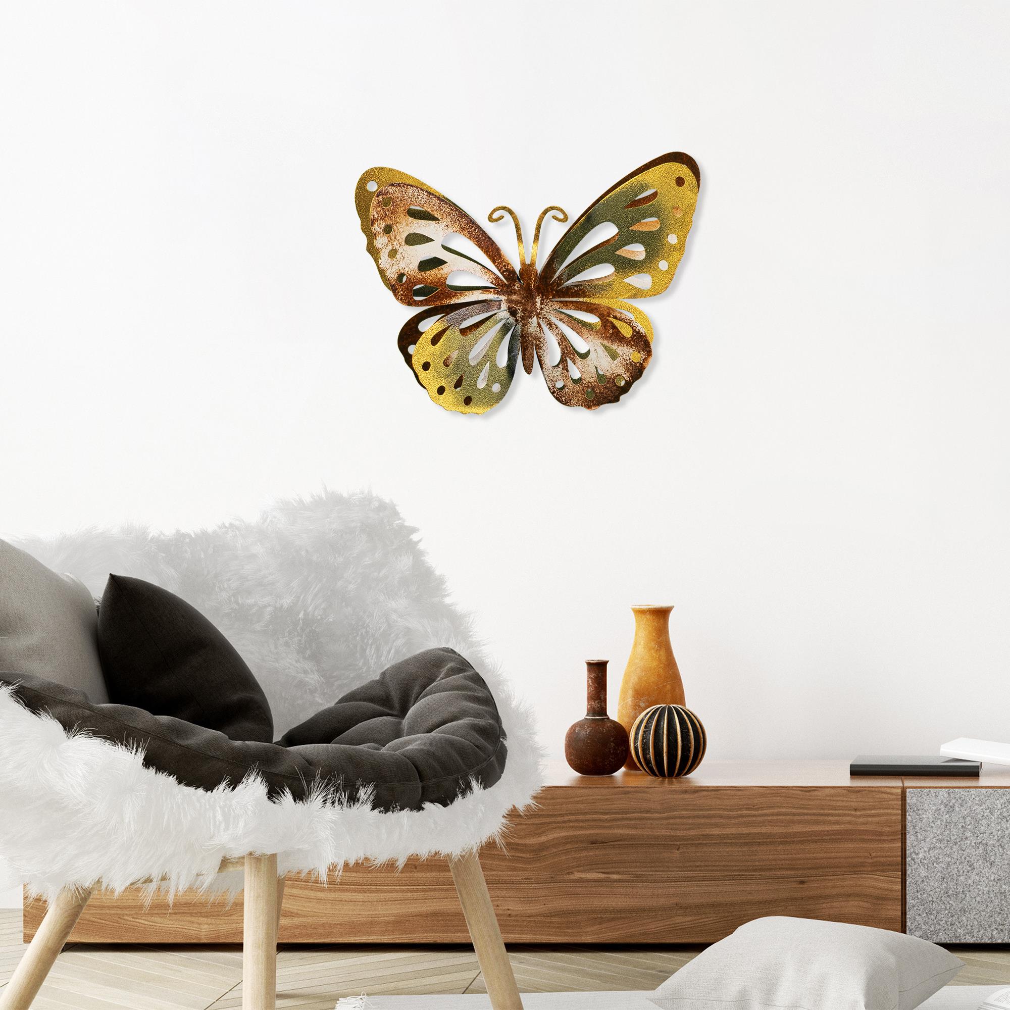 BYS-107-A Dekoratif Metal Duvar Tablosu | ByLamp