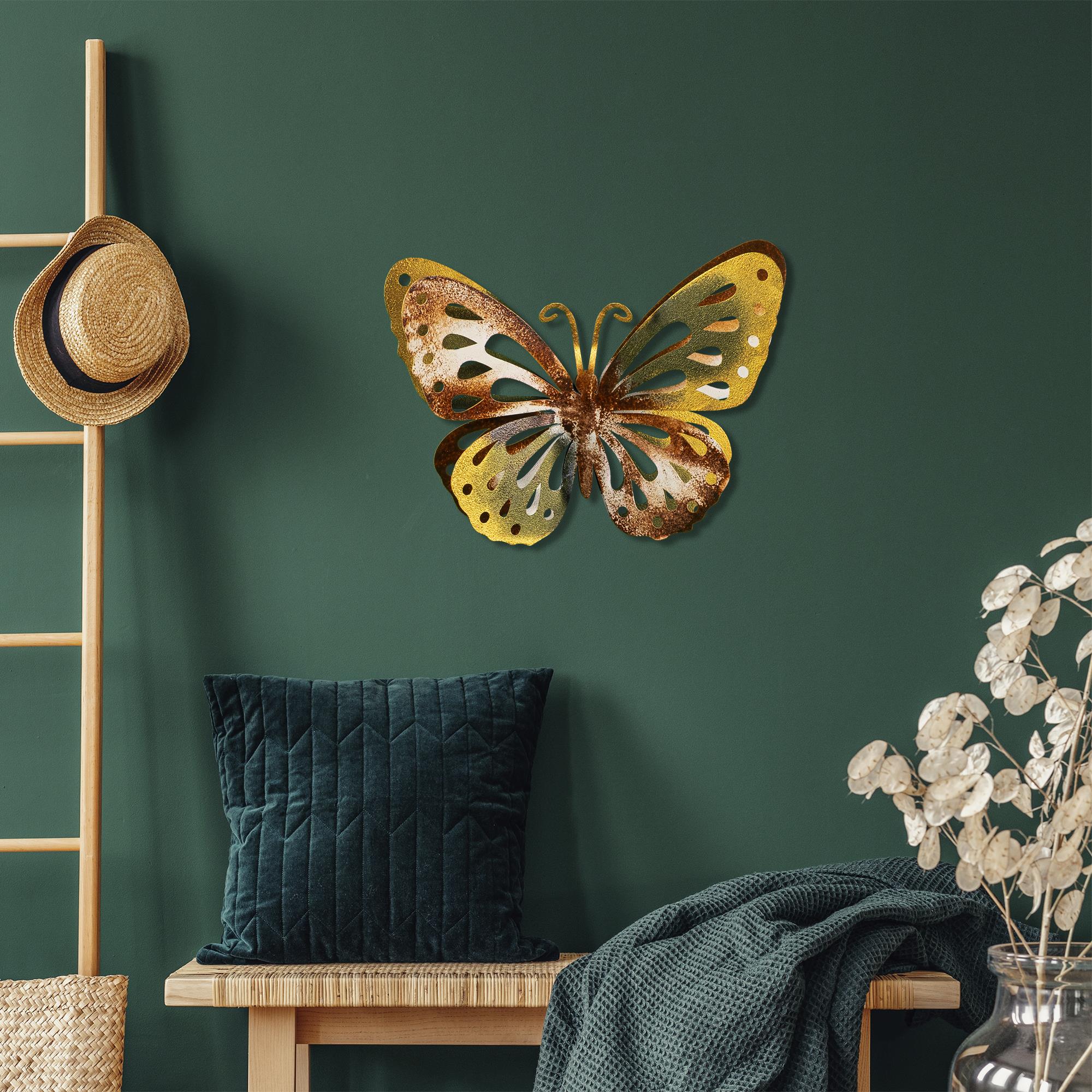 BYS-107-A Dekoratif Metal Duvar Tablosu | ByLamp