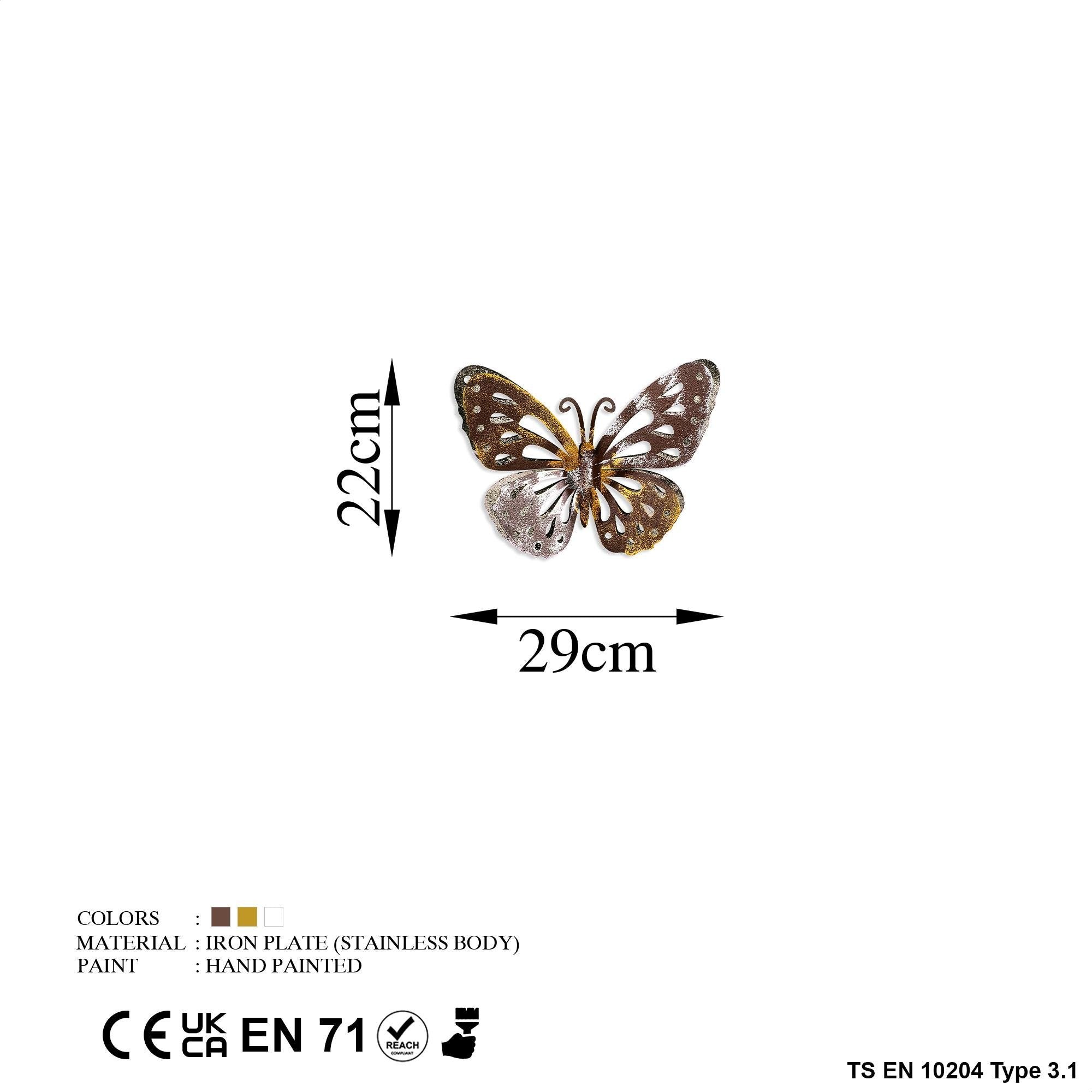 BYS-107 Dekoratif Metal Duvar Tablosu | ByLamp