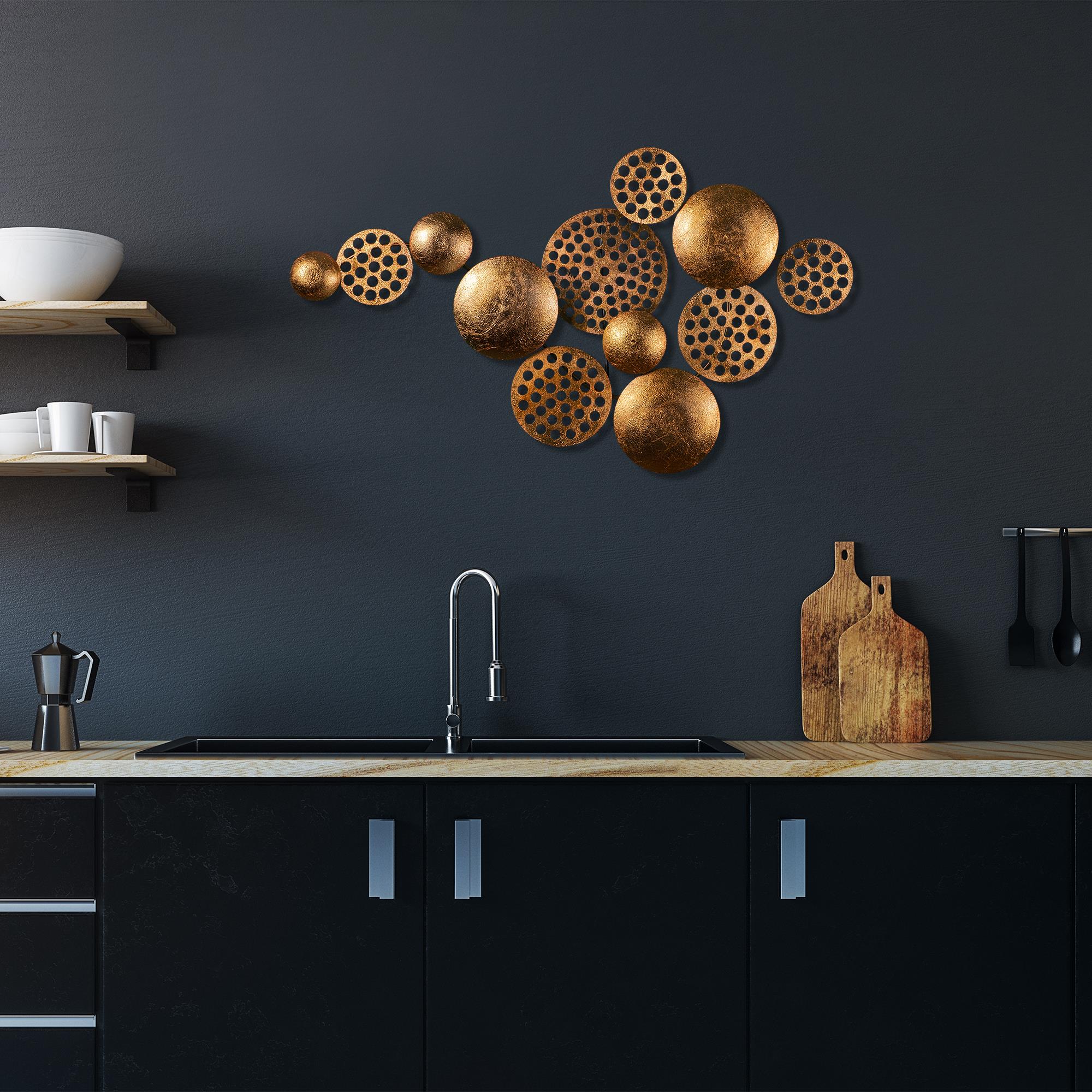 BYS-108-A Dekoratif Metal Duvar Tablosu | ByLamp