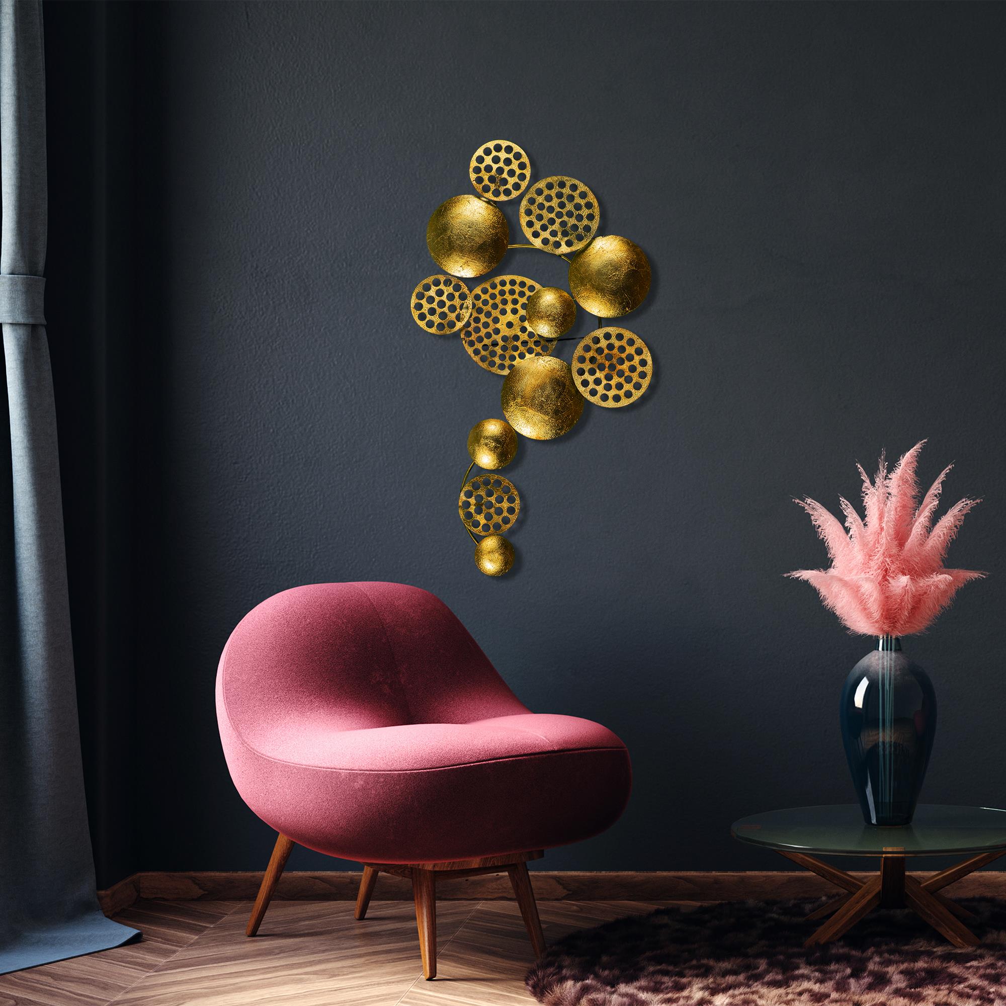 BYS-108-B Dekoratif Metal Duvar Tablosu | ByLamp