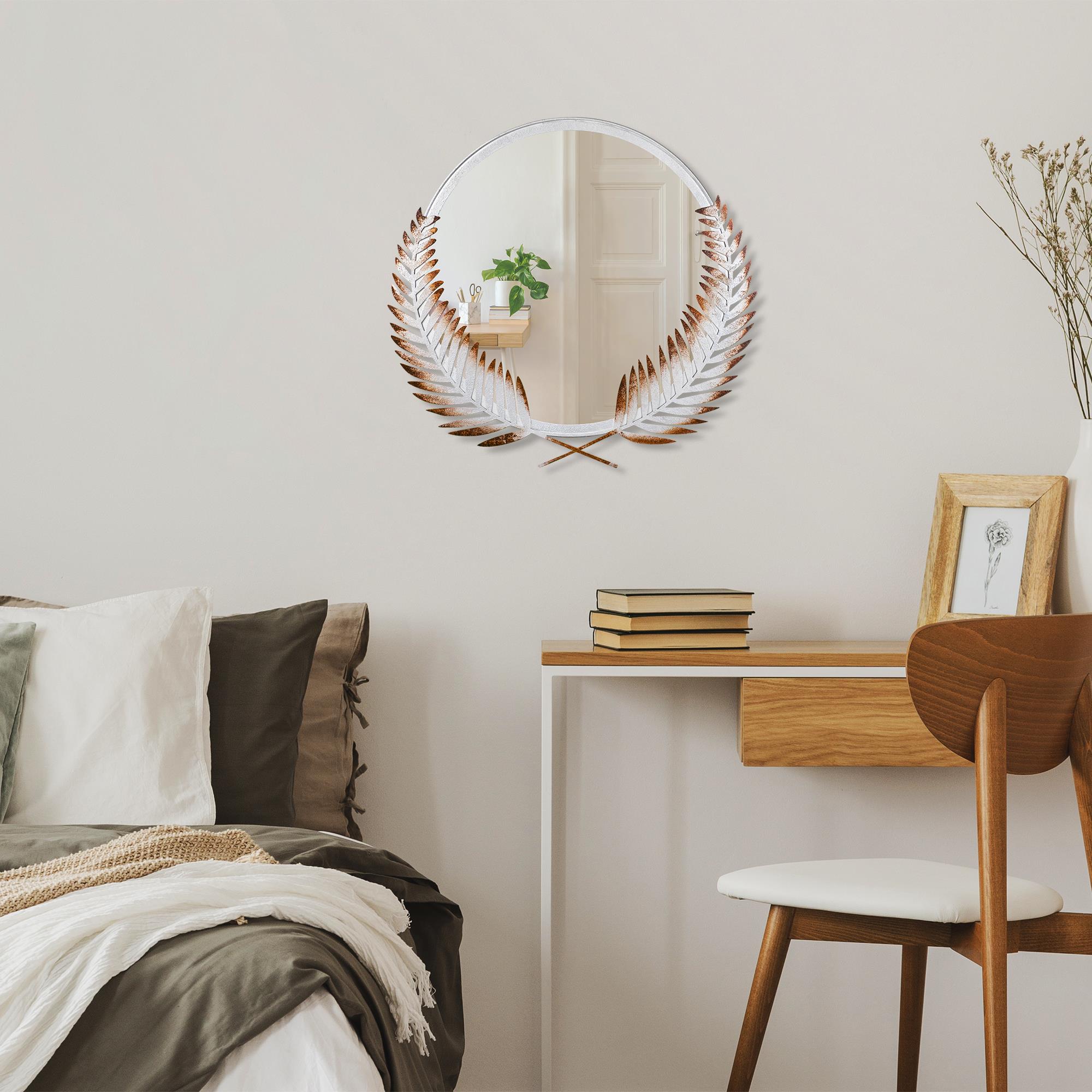 BYS-110 Dekoratif Metal Duvar Aynası | ByLamp