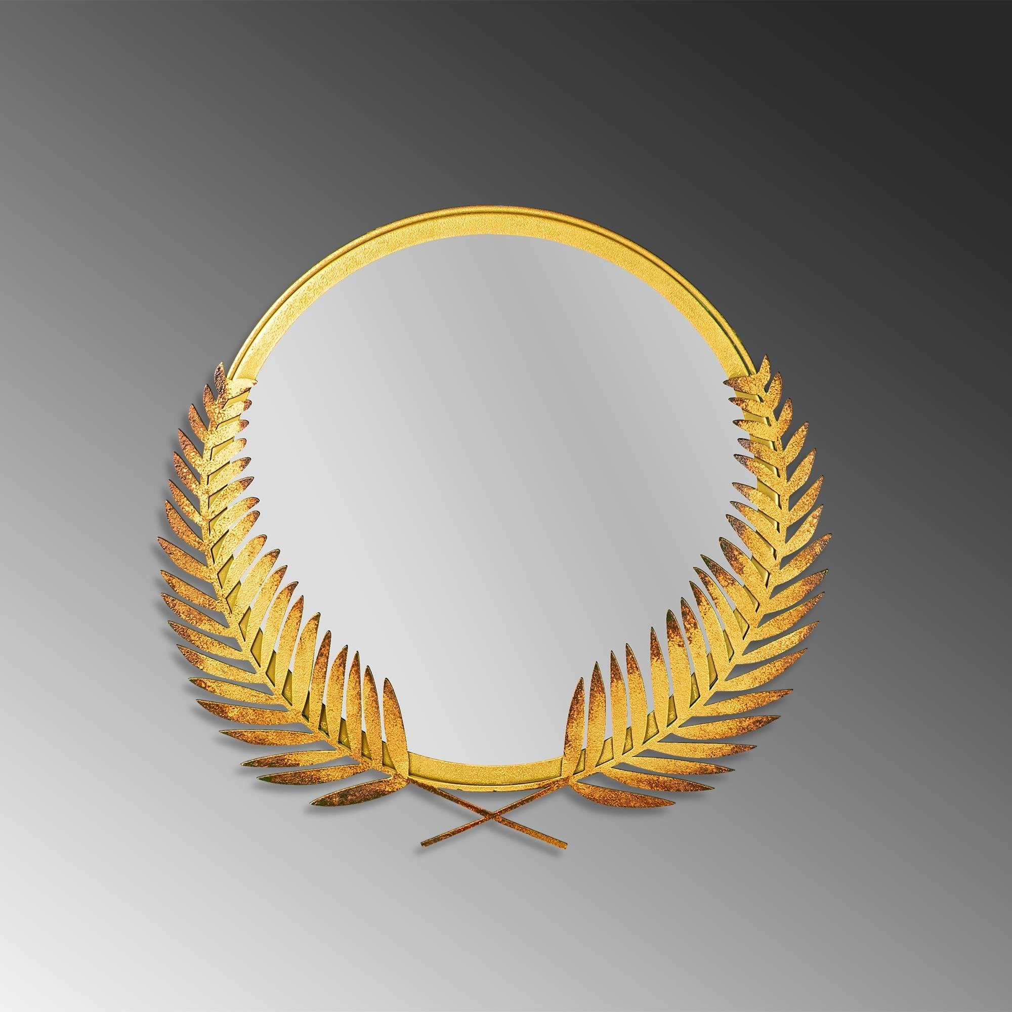 BYS-111-A Dekoratif Metal Duvar Aynası | ByLamp