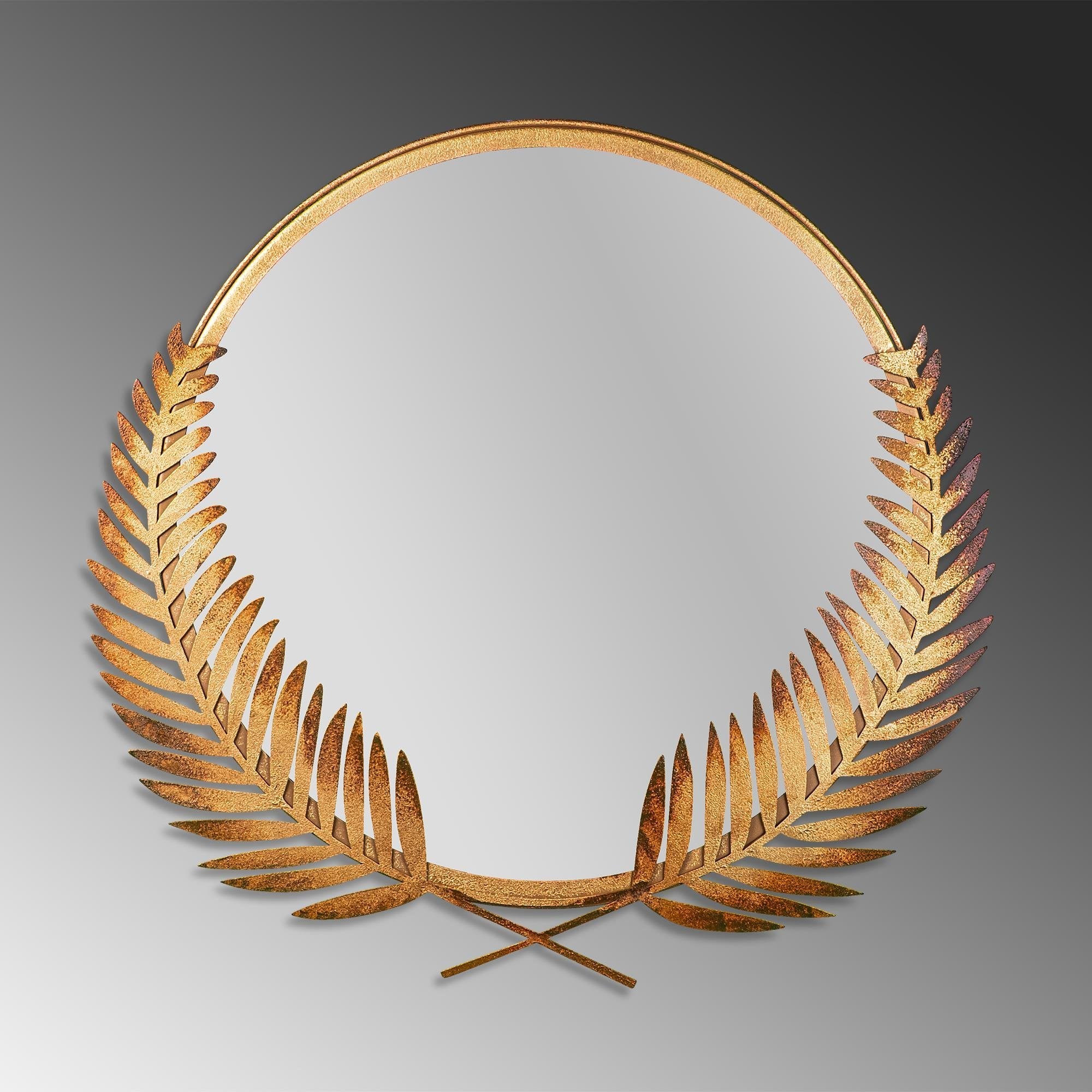 BYS-112 Dekoratif Metal Duvar Aynası | ByLamp