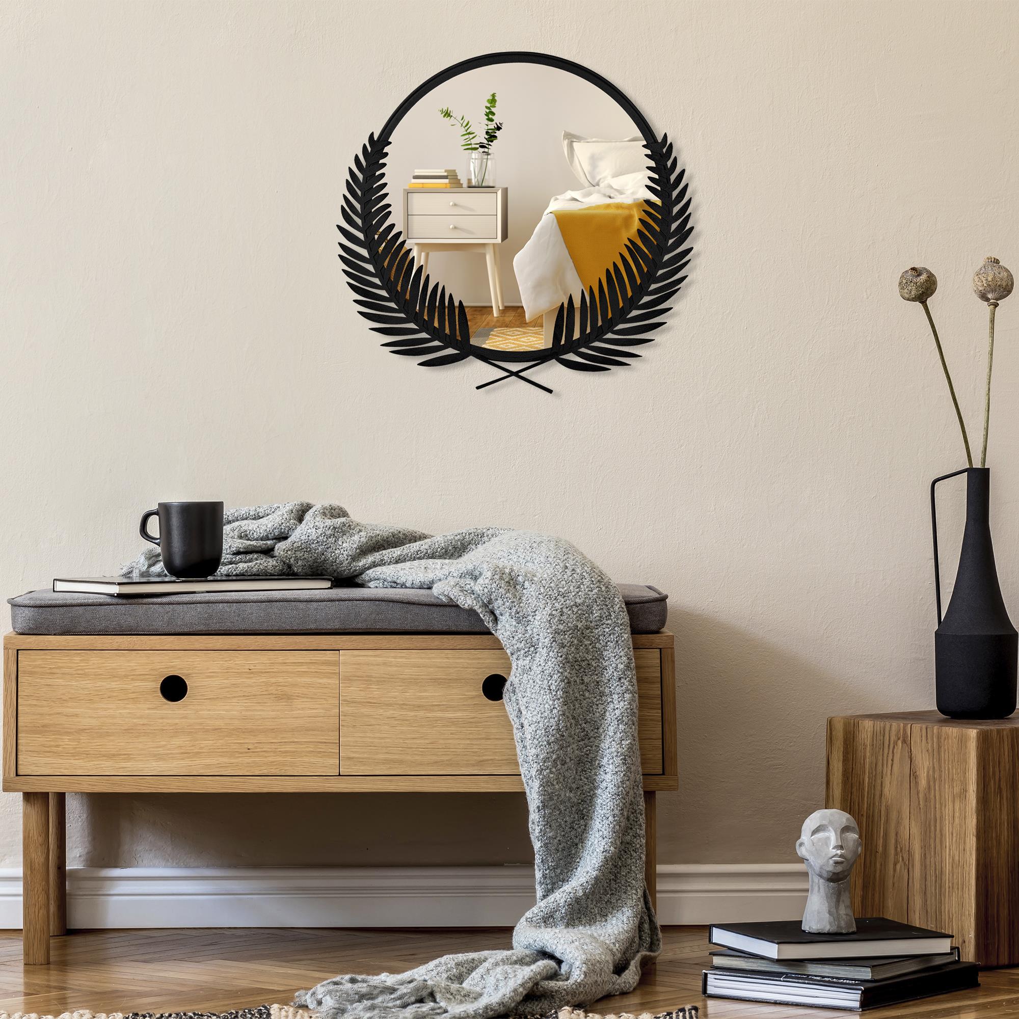 BYS-113 Dekoratif Metal Duvar Aynası | ByLamp