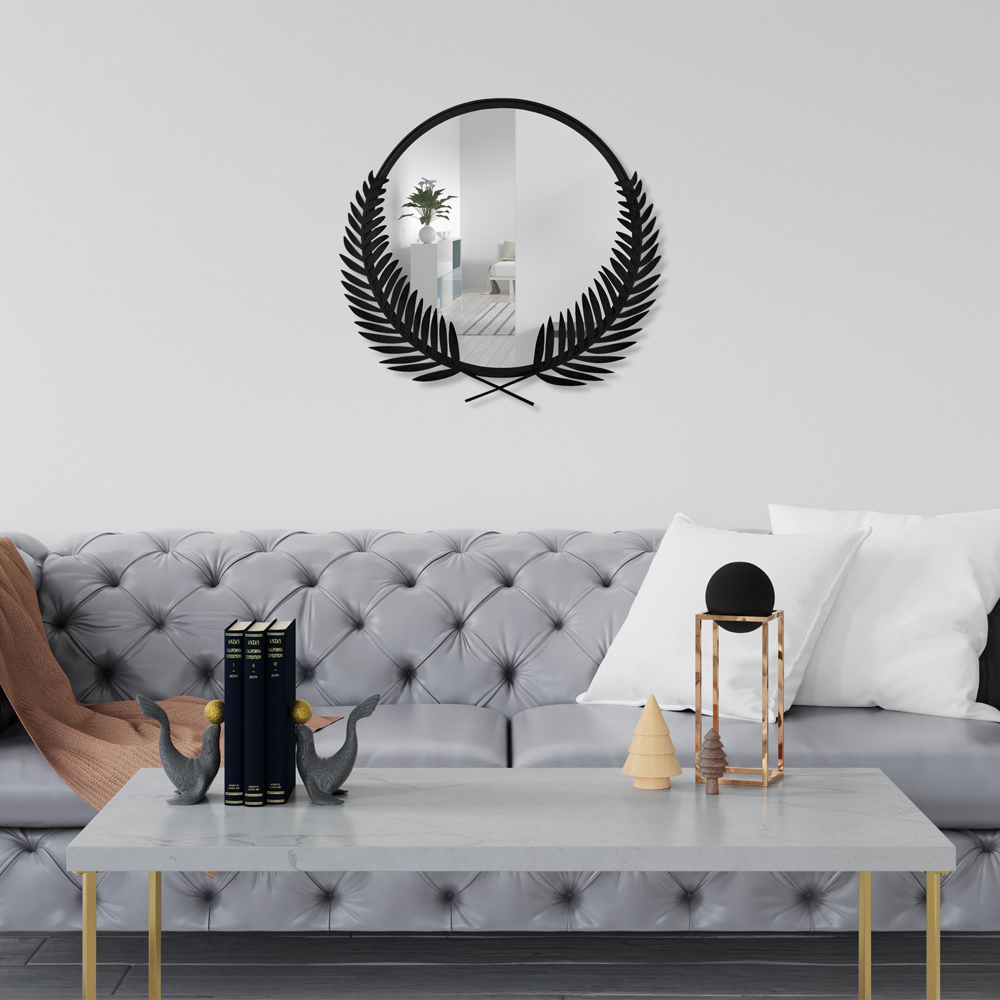 BYS-113 Dekoratif Metal Duvar Aynası | ByLamp