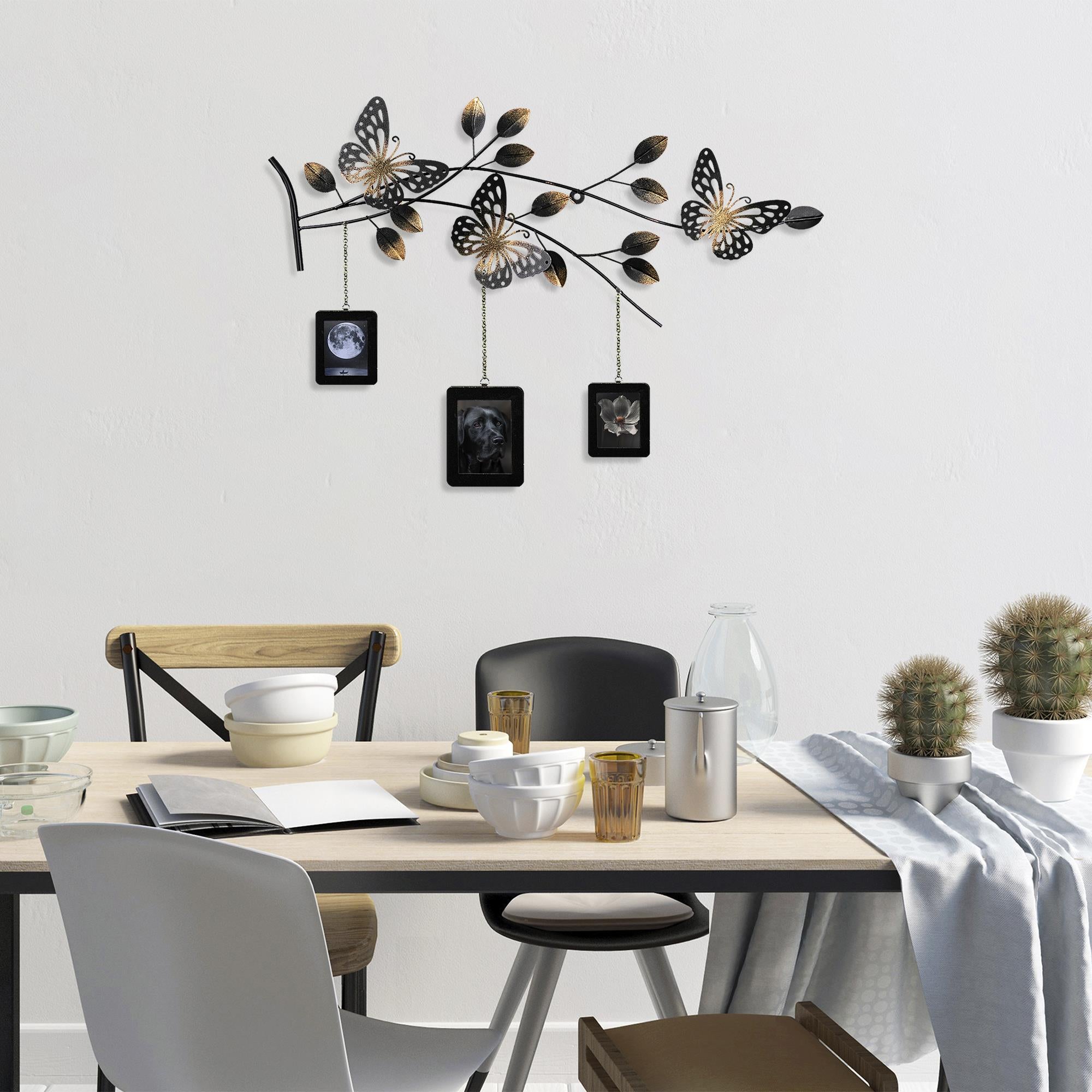 BYS-115-A Dekoratif Metal Duvar Tablosu | ByLamp