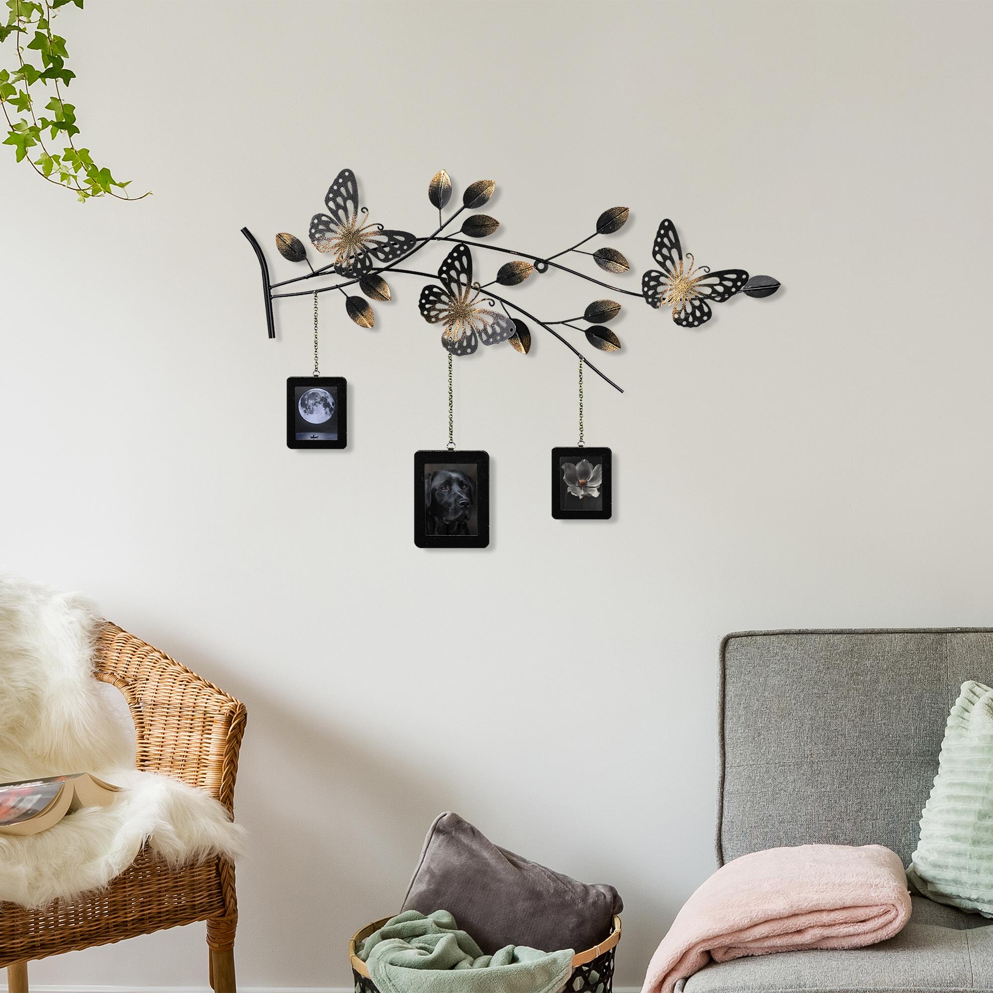 BYS-115-A Dekoratif Metal Duvar Tablosu | ByLamp