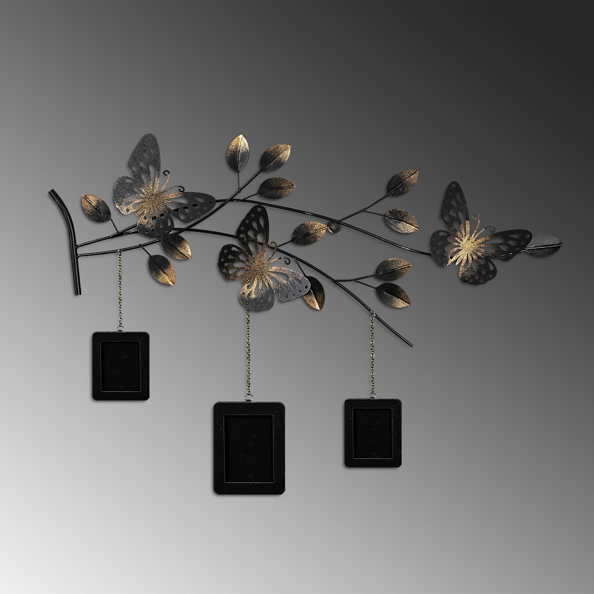 BYS-115-A Dekoratif Metal Duvar Tablosu | ByLamp