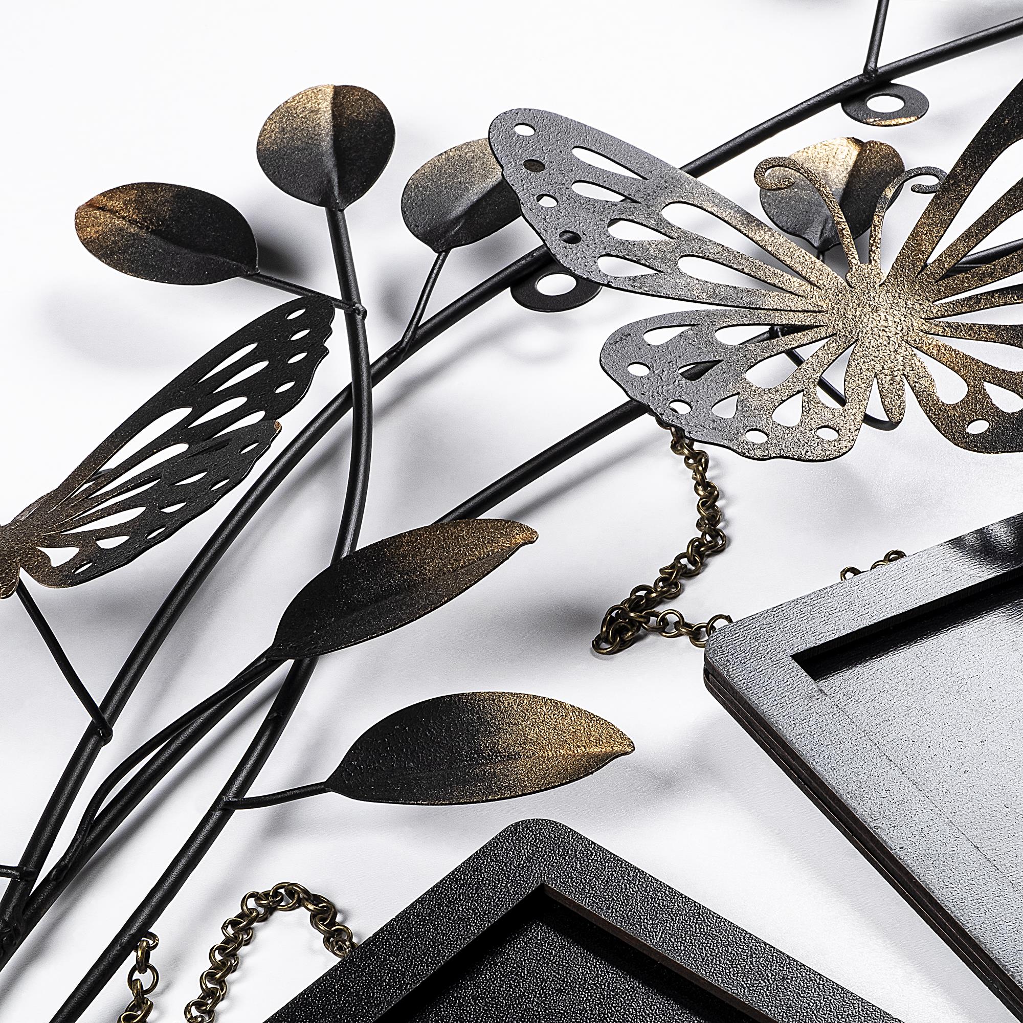 BYS-115-A Dekoratif Metal Duvar Tablosu | ByLamp