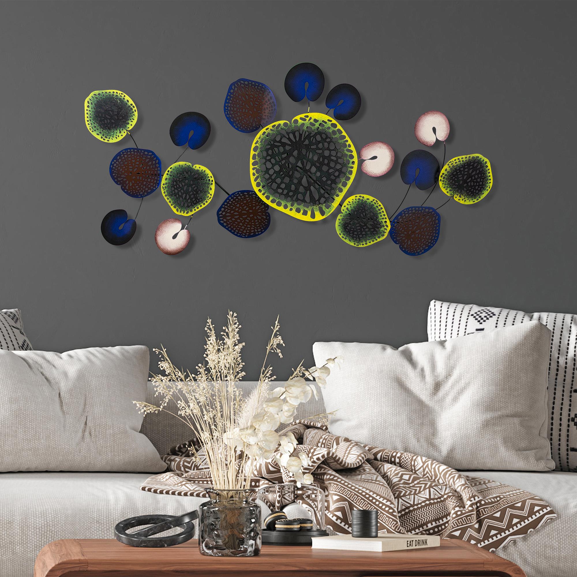 BYS-118-B Dekoratif Metal Duvar Tablosu | ByLamp