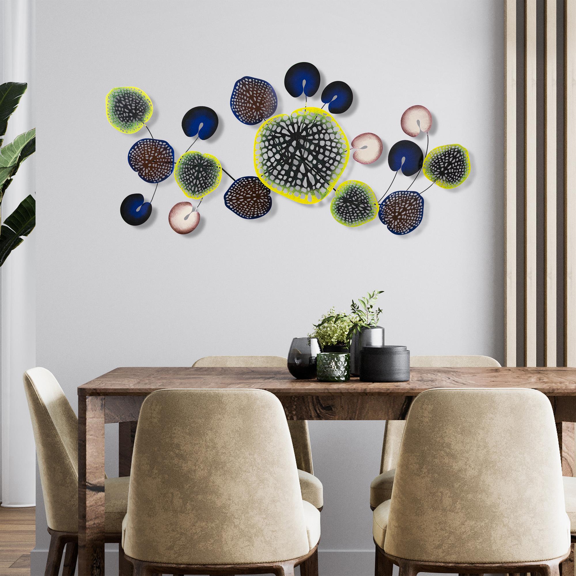 BYS-118-B Dekoratif Metal Duvar Tablosu | ByLamp