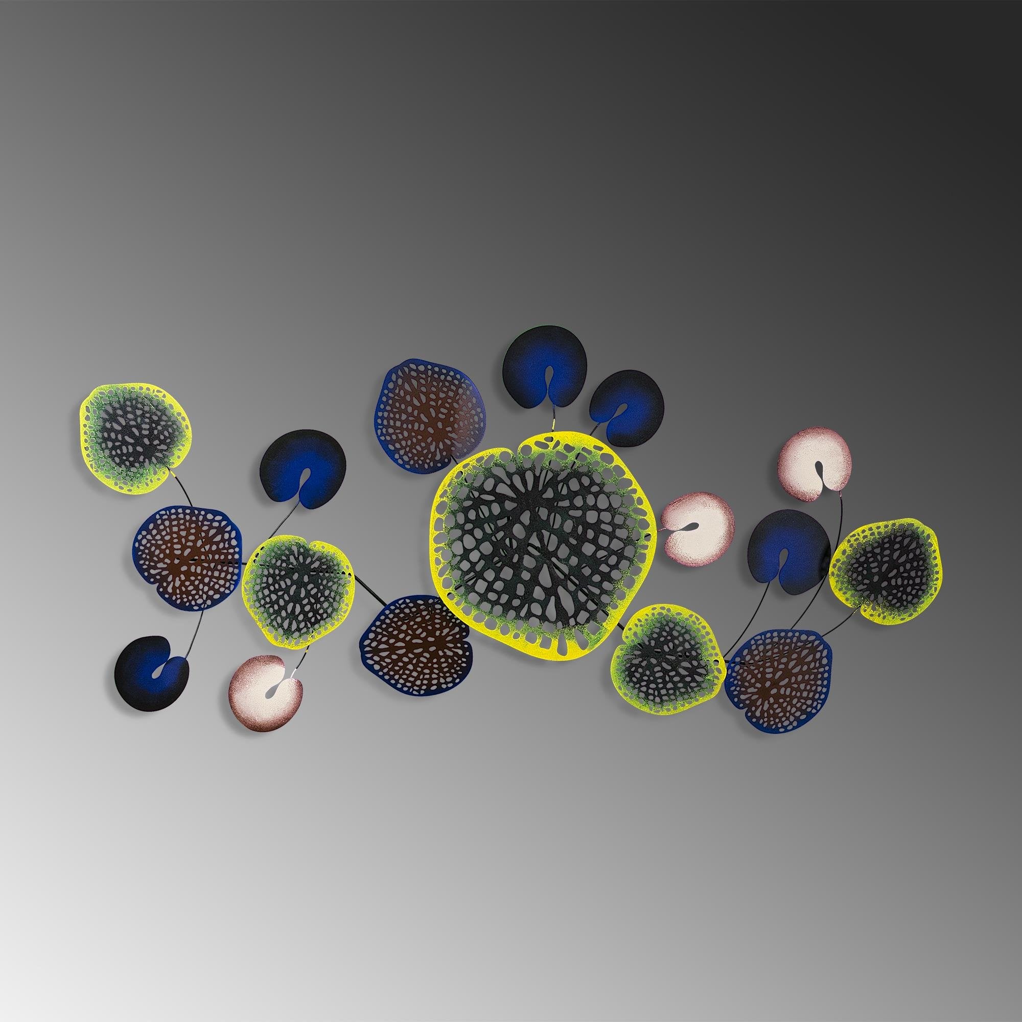 BYS-118-B Dekoratif Metal Duvar Tablosu | ByLamp