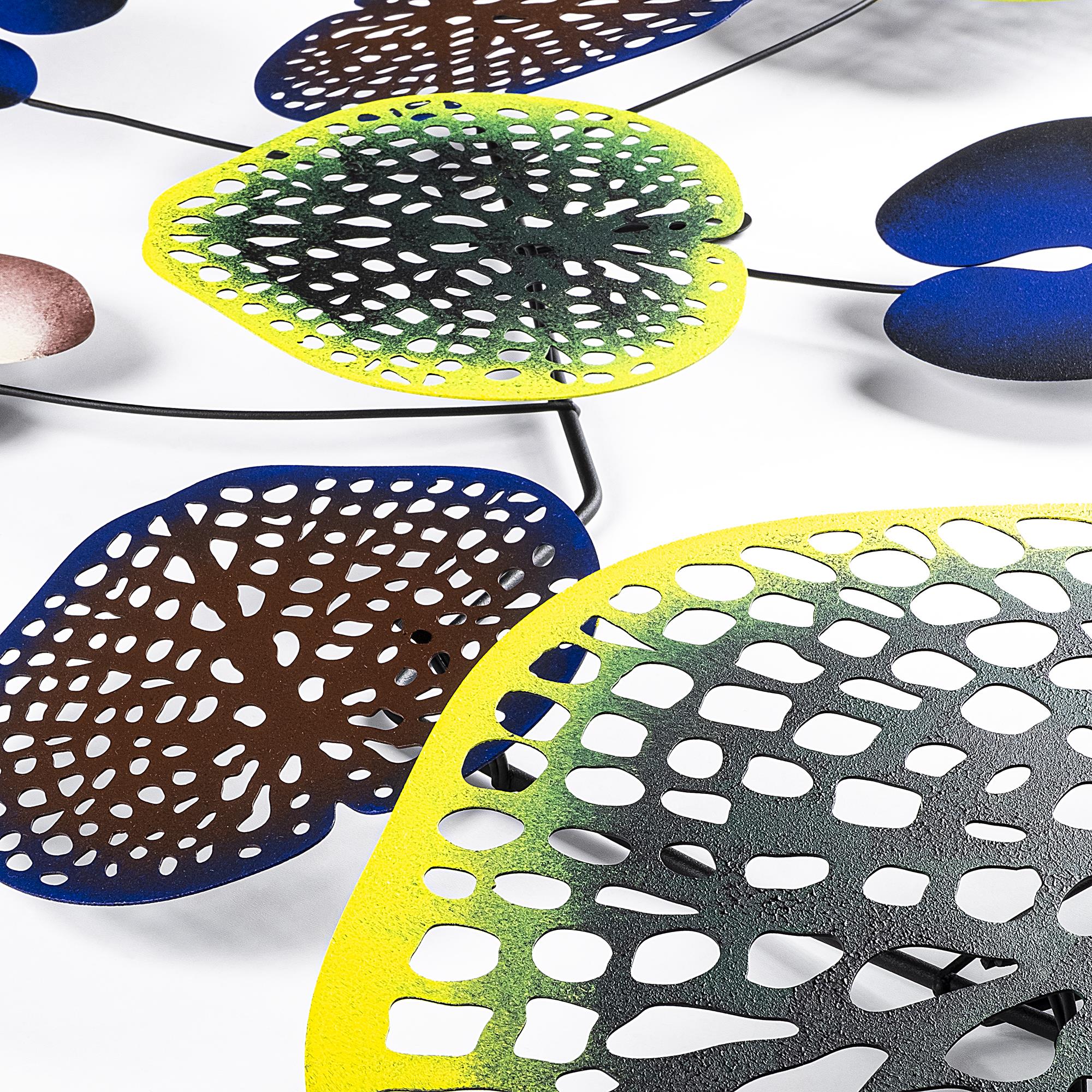 BYS-118-B Dekoratif Metal Duvar Tablosu | ByLamp