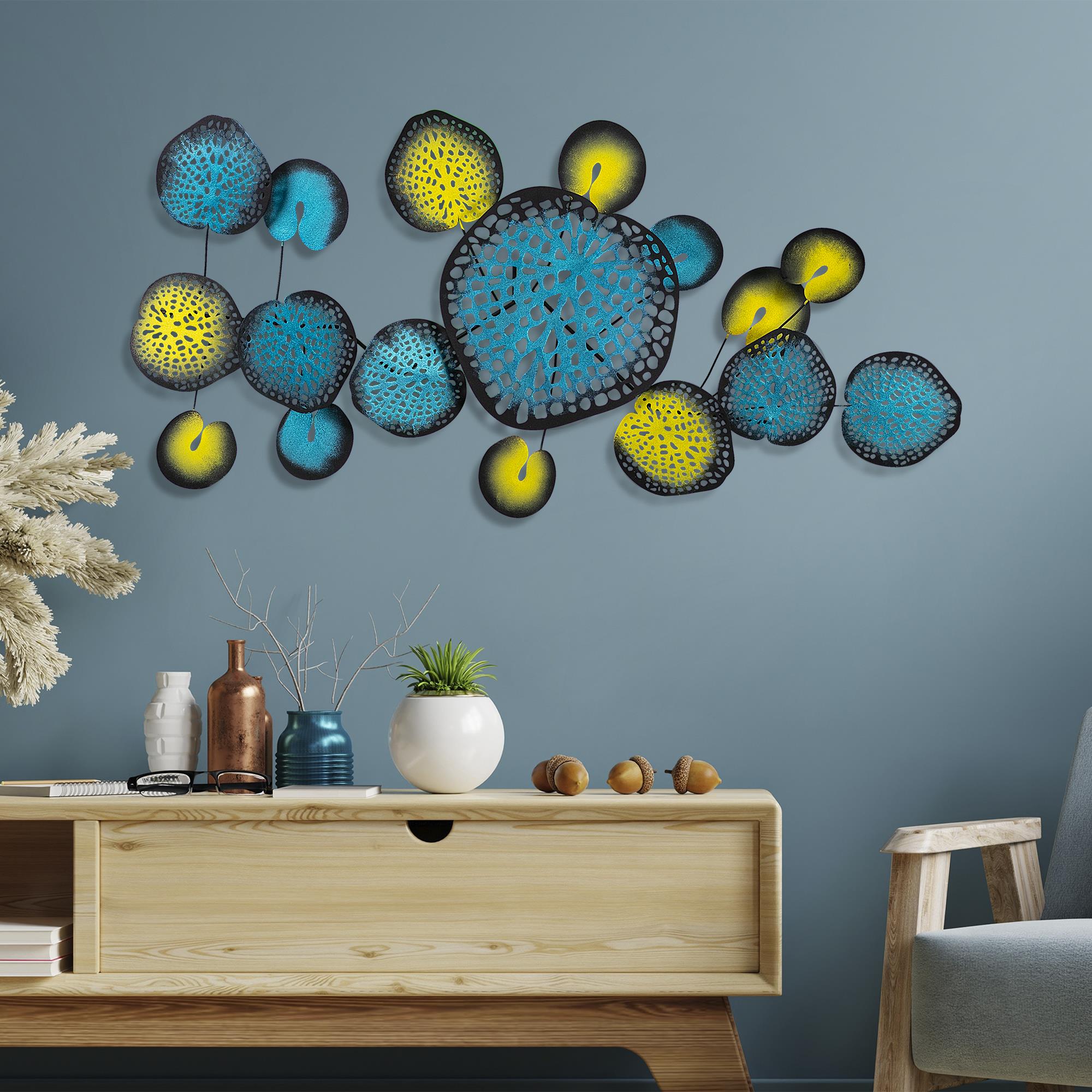 BYS-118 Dekoratif Metal Duvar Tablosu | ByLamp