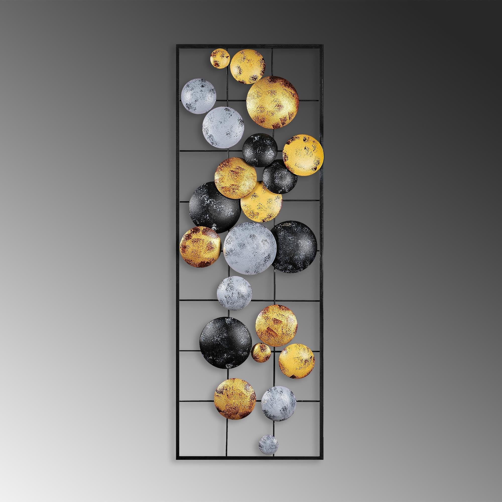 BYS-119-B Dekoratif Metal Duvar Tablosu | ByLamp