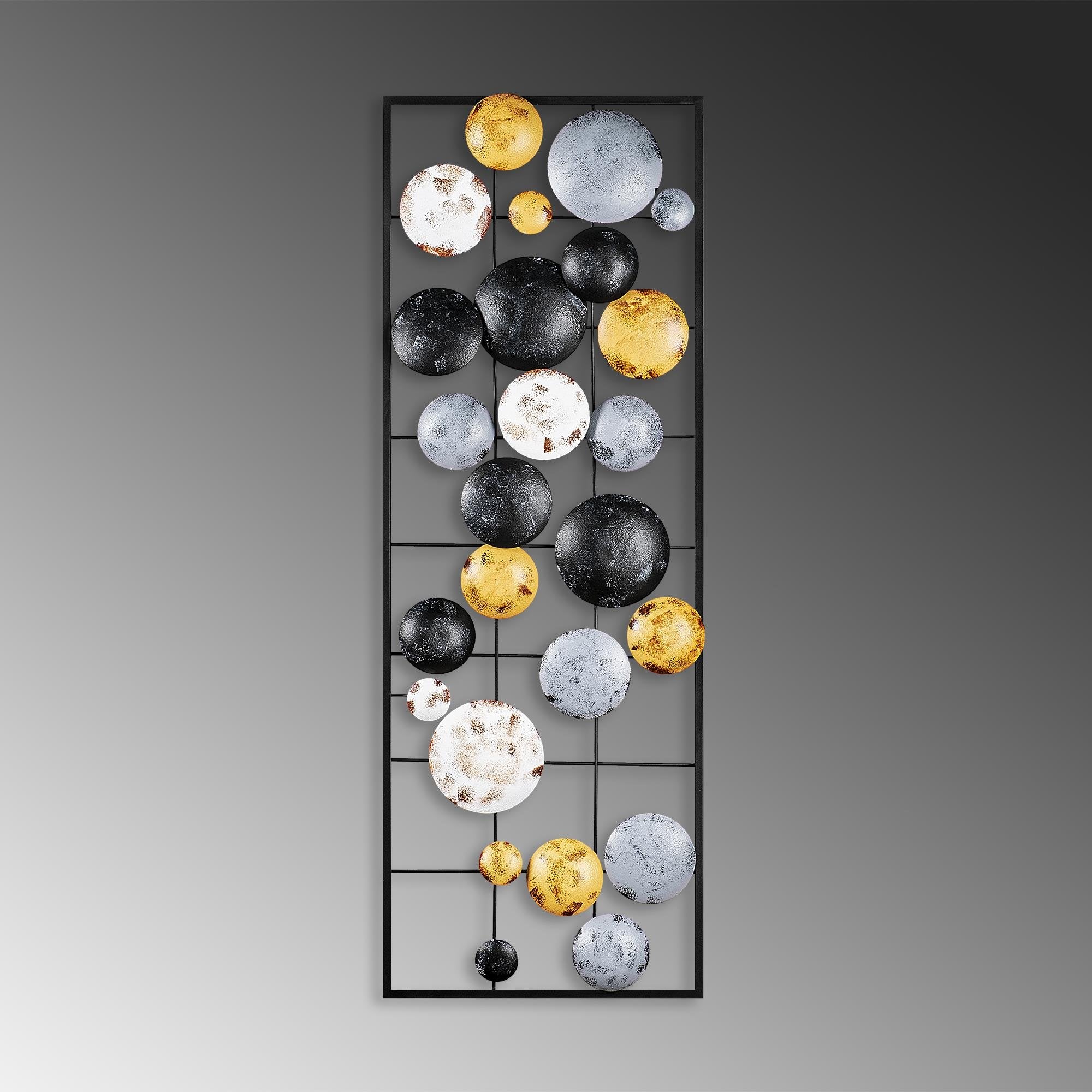 BYS-120-B Dekoratif Metal Duvar Tablosu | ByLamp