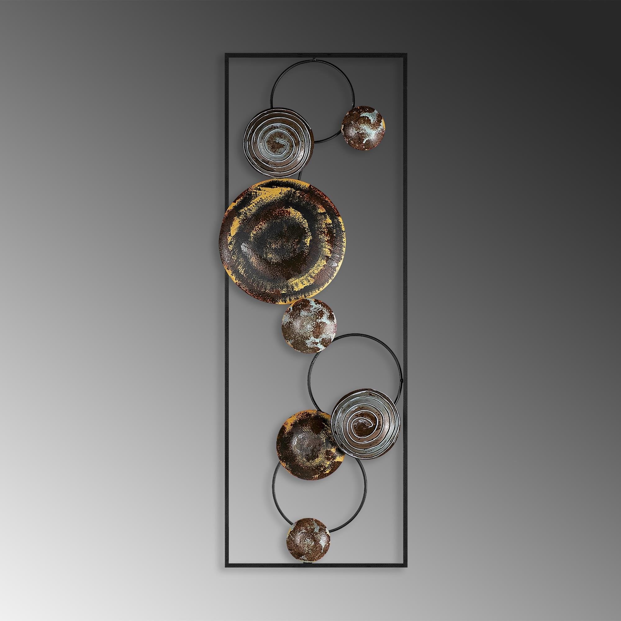 BYS-123-A Dekoratif Metal Duvar Tablosu | ByLamp