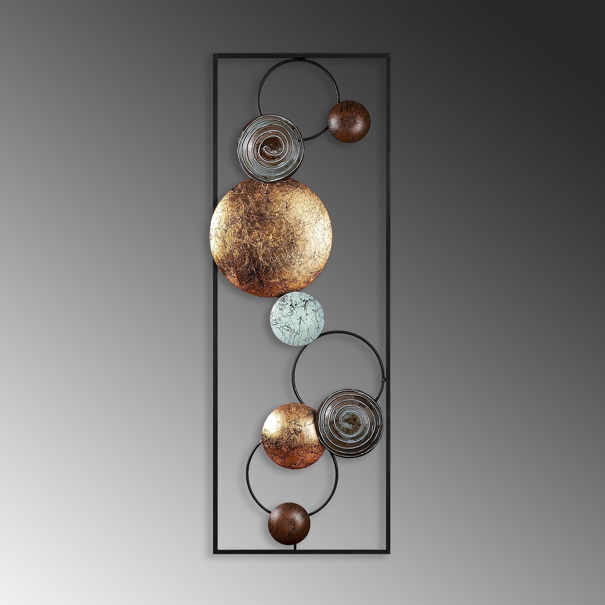 BYS-123-B Dekoratif Metal Duvar Tablosu | ByLamp